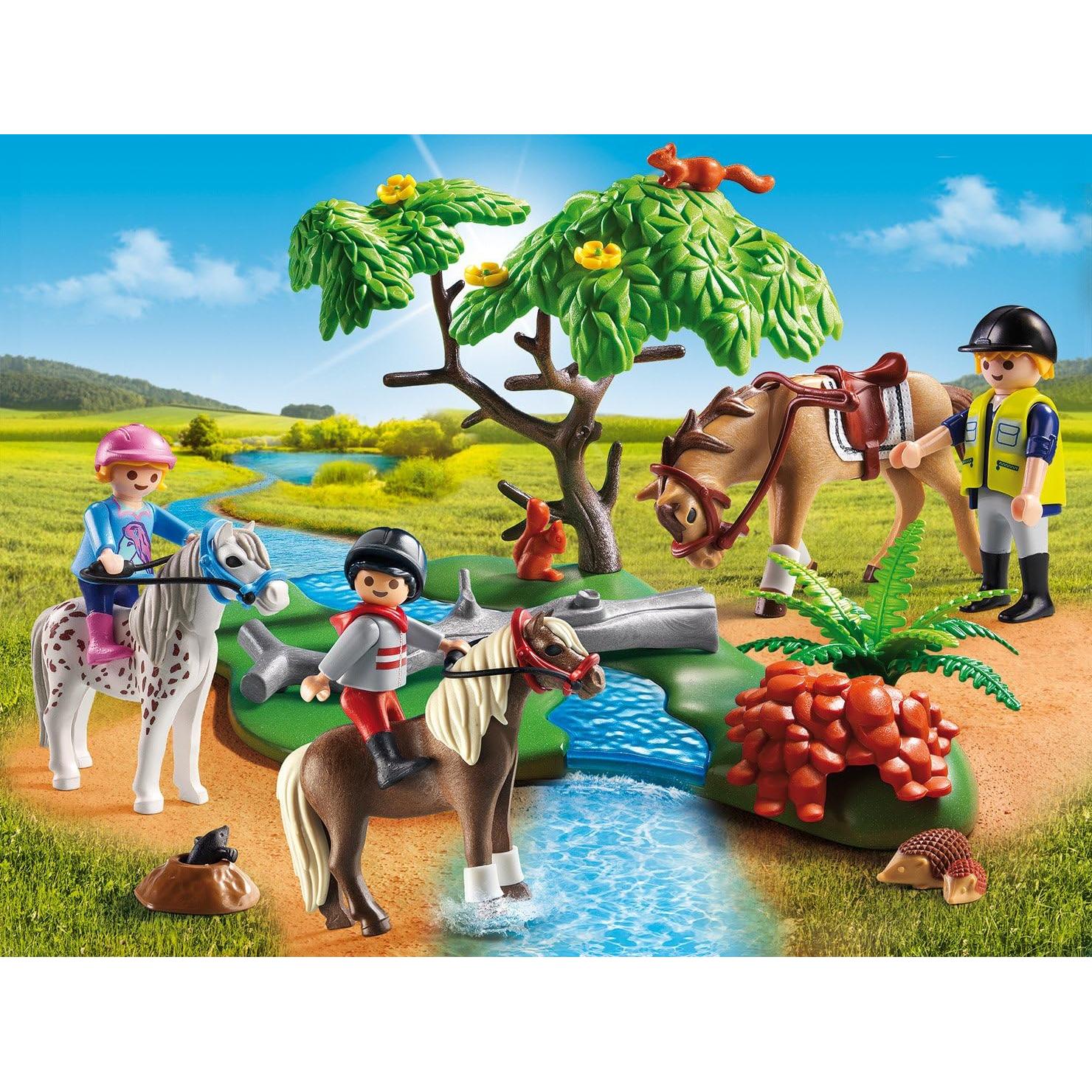 Playmobil 6947 Paseo a Caballo en el Campo - Juego Infantil