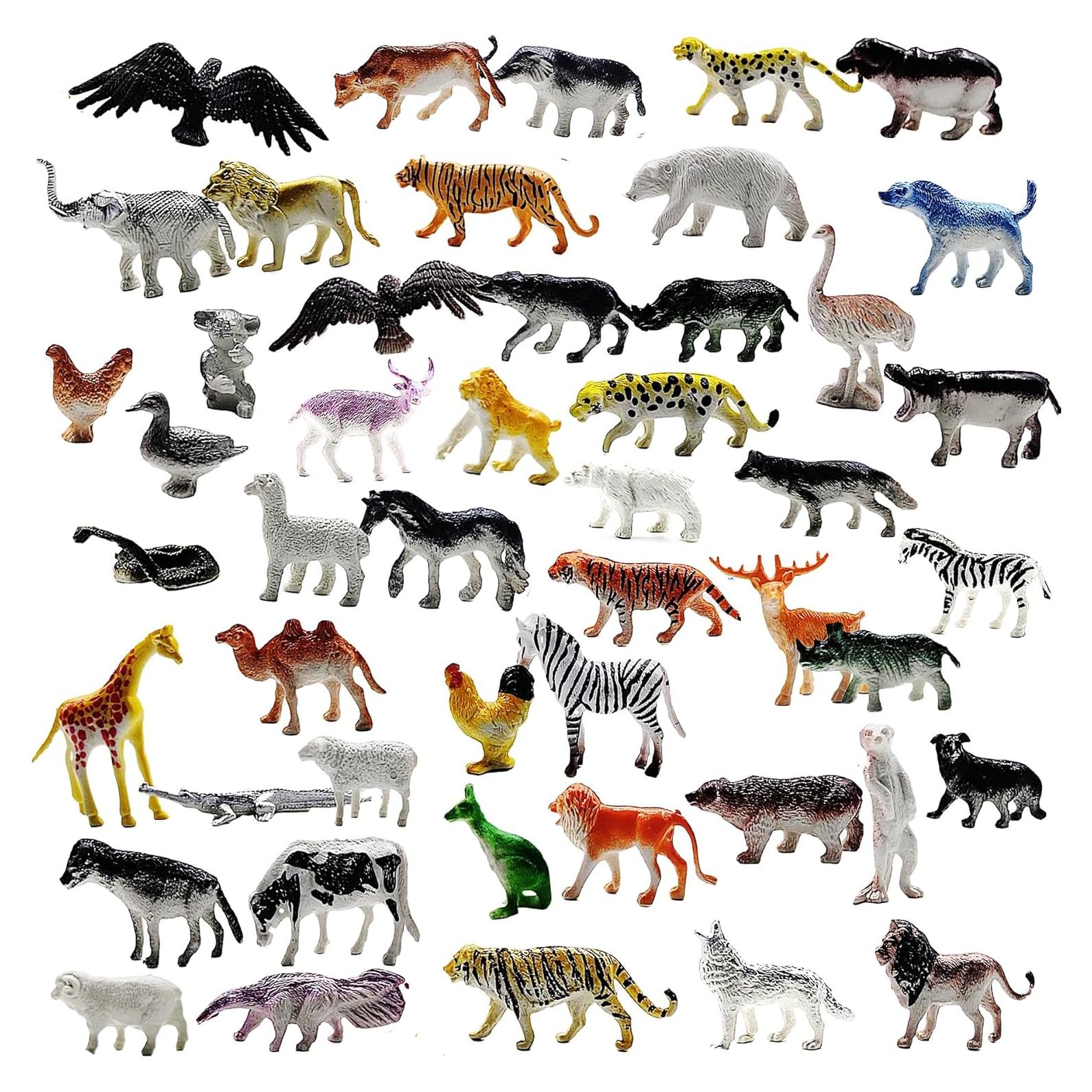 Figuras de Animales de 48 Piezas SHANTOU - Juguetes Educativos