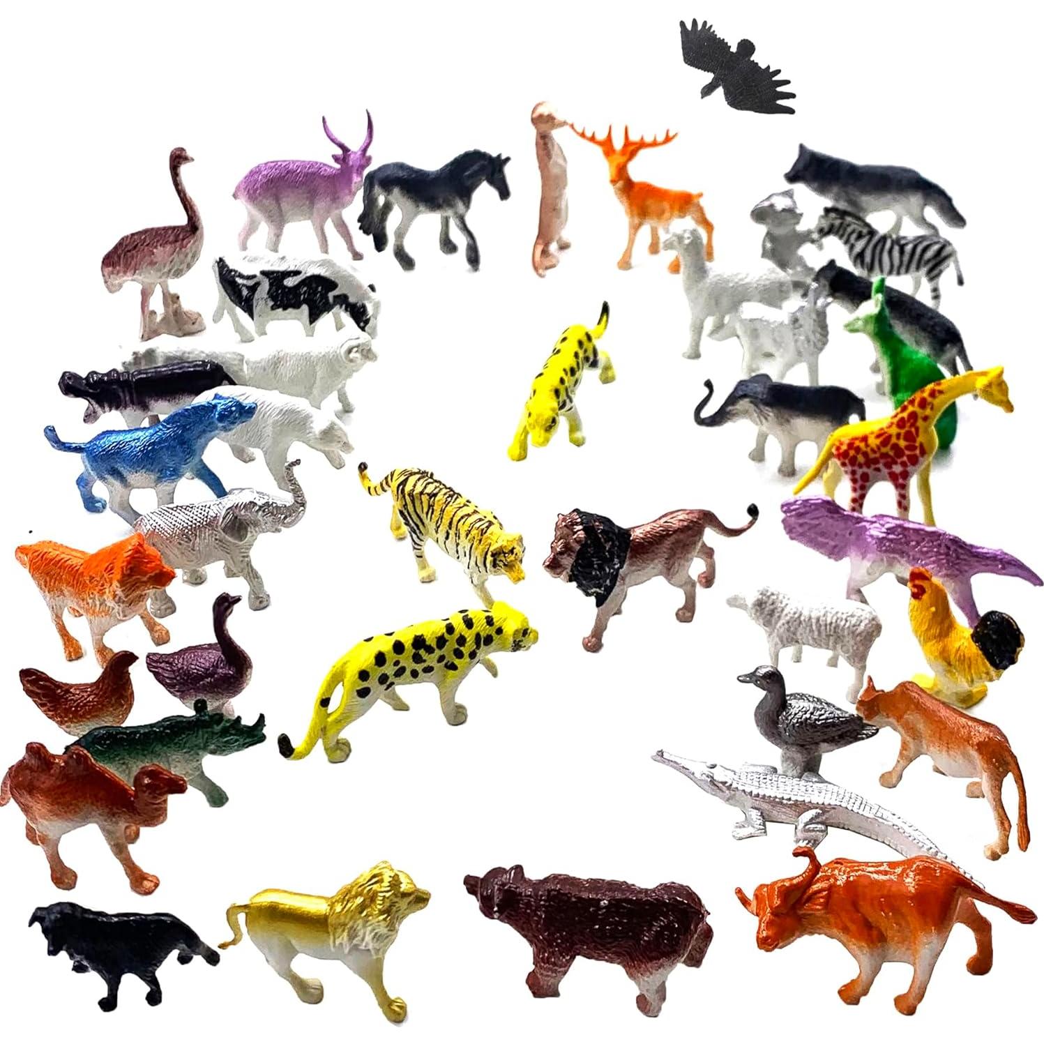 Figuras de Animales de 48 Piezas SHANTOU - Juguetes Educativos