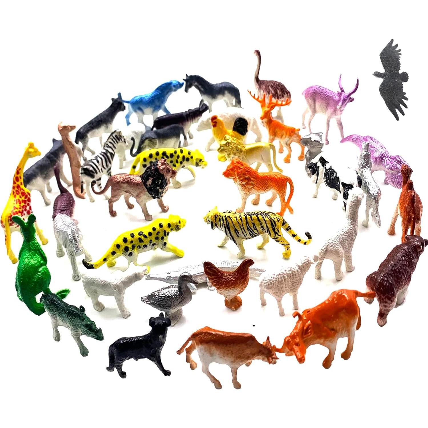 Figuras de Animales de 48 Piezas SHANTOU - Juguetes Educativos