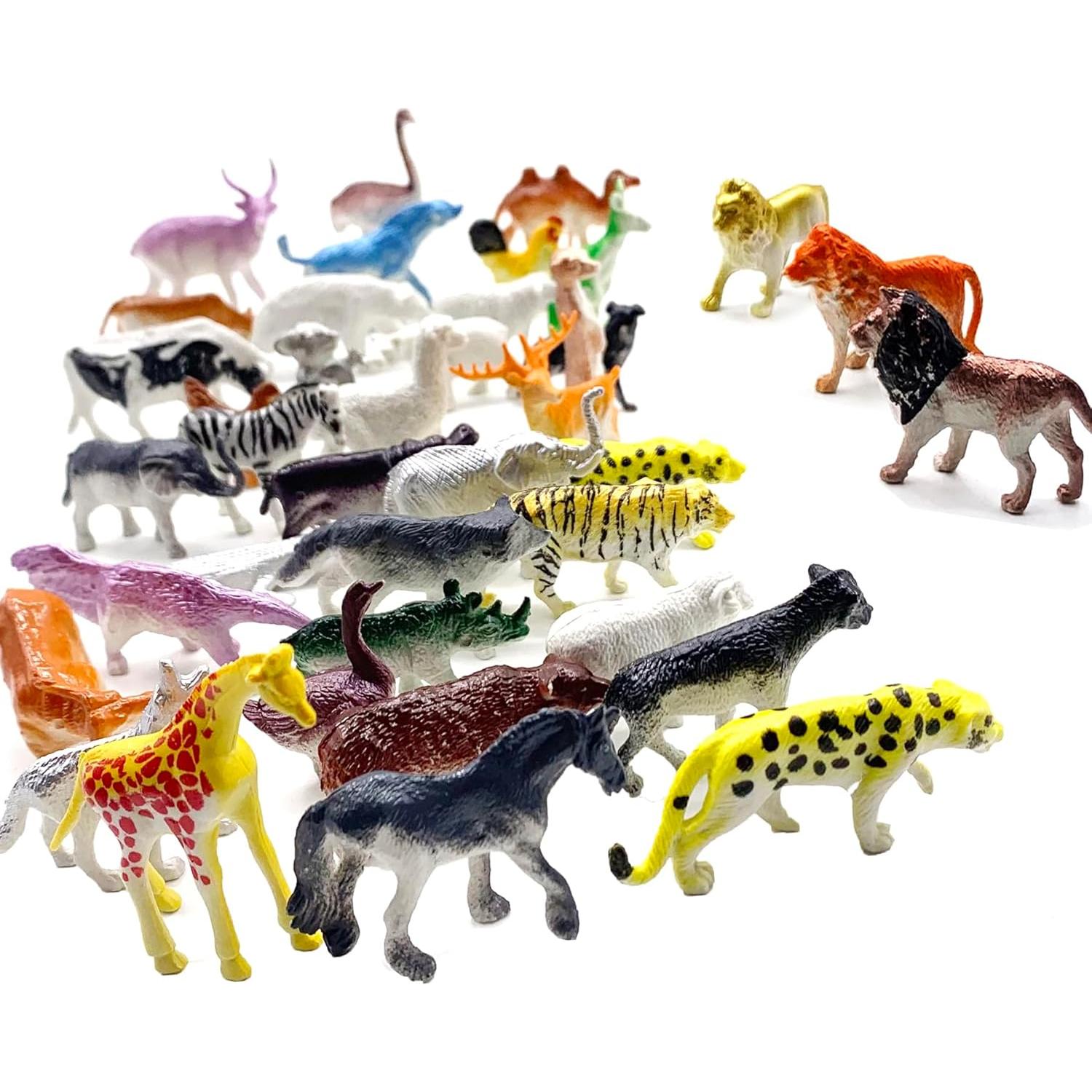 Figuras de Animales de 48 Piezas SHANTOU - Juguetes Educativos