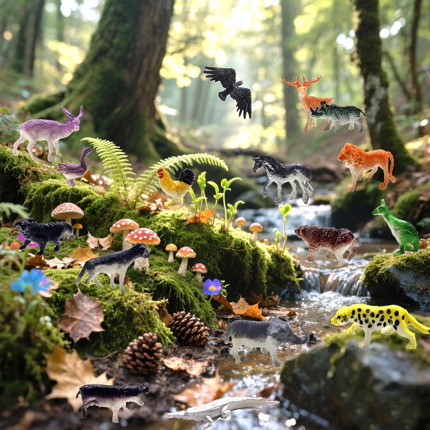 Figuras de Animales de 48 Piezas SHANTOU - Juguetes Educativos