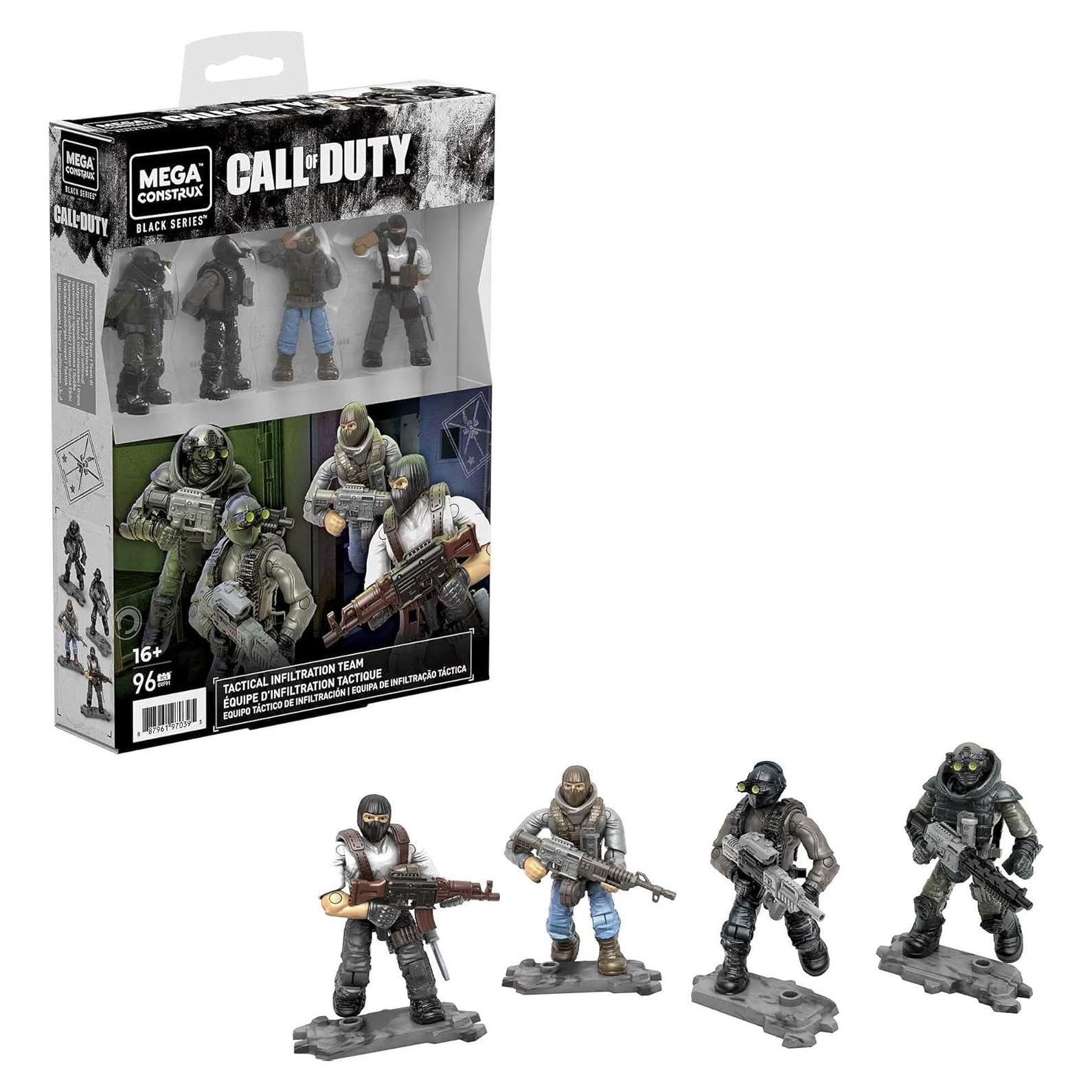 Mega Construx Call of Duty Infiltración Táctica 86 Piezas