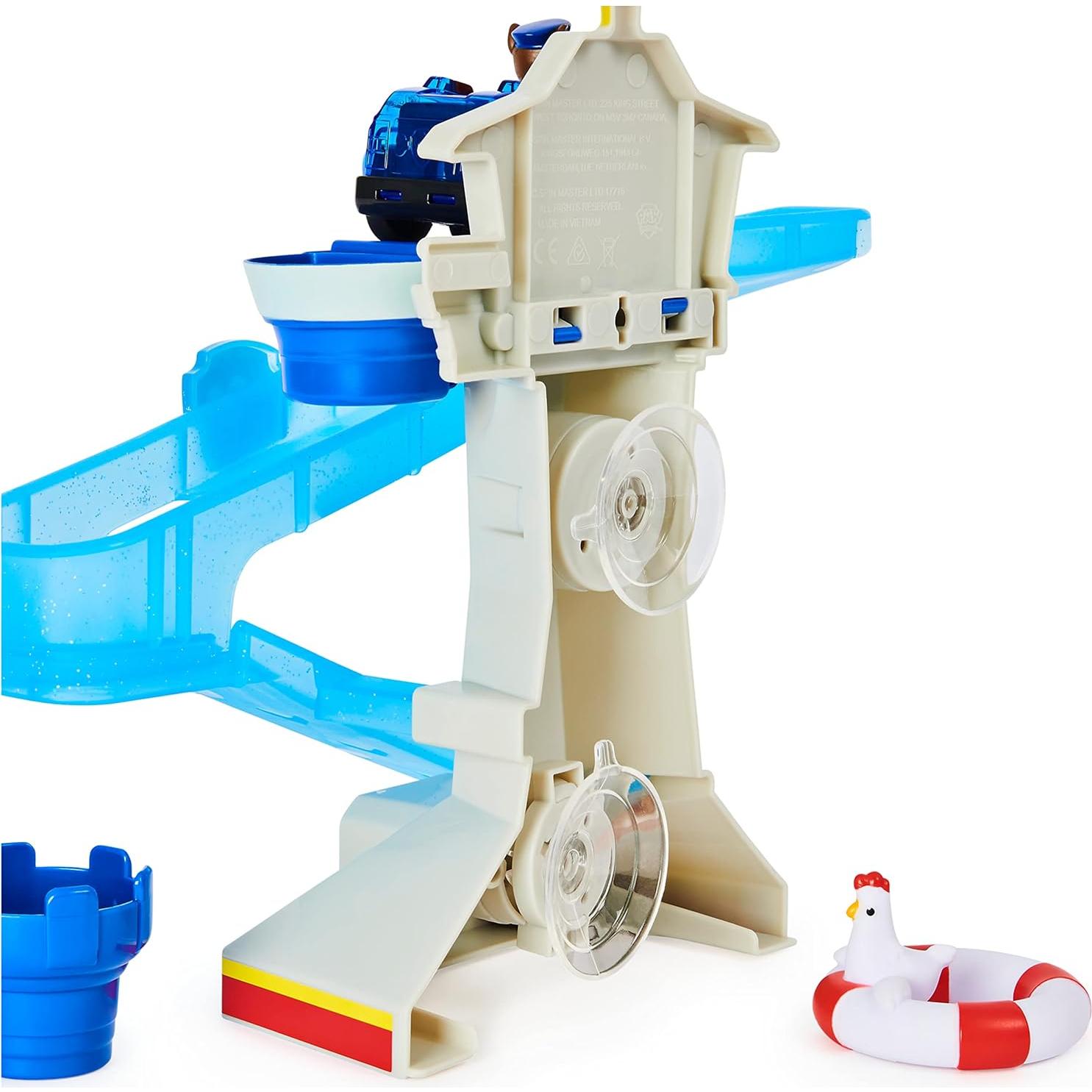 Juego de baño PAW Patrol Adventure Bay con vehículo Chase