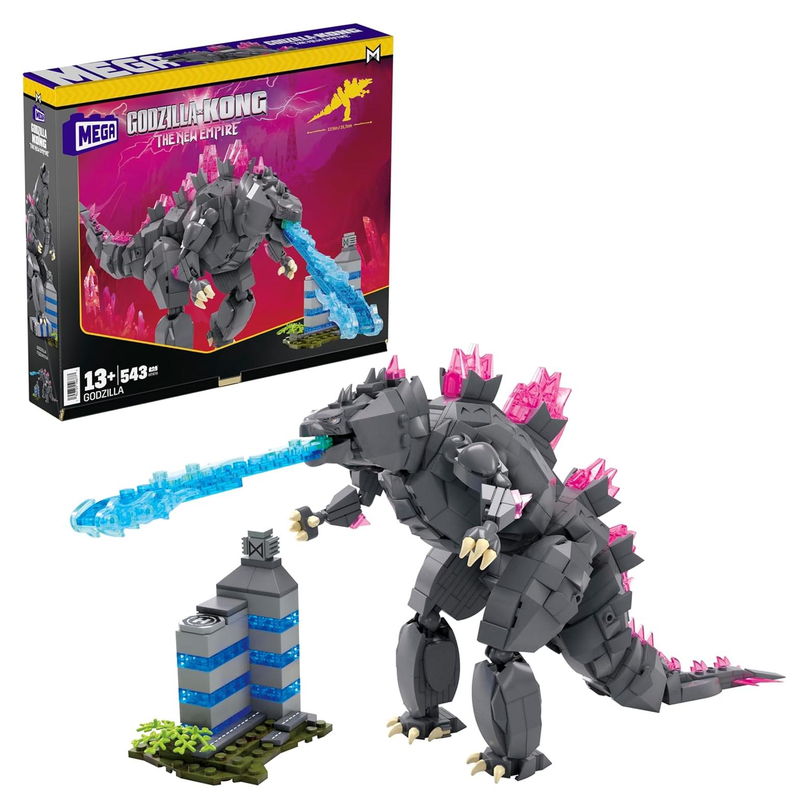 Set de Construcción Godzilla x Kong 543 Piezas 20 cm