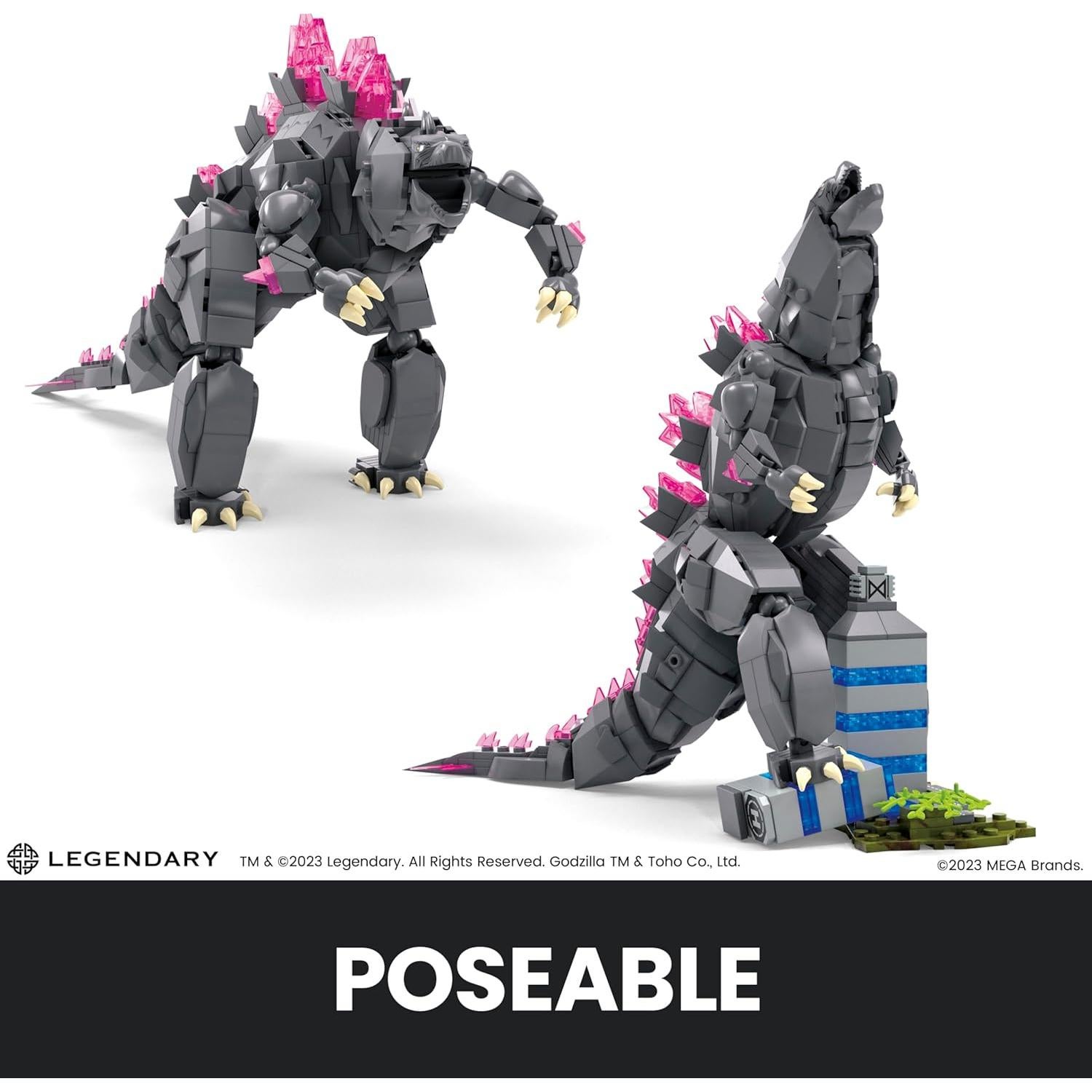 Set de Construcción Godzilla x Kong 543 Piezas 20 cm