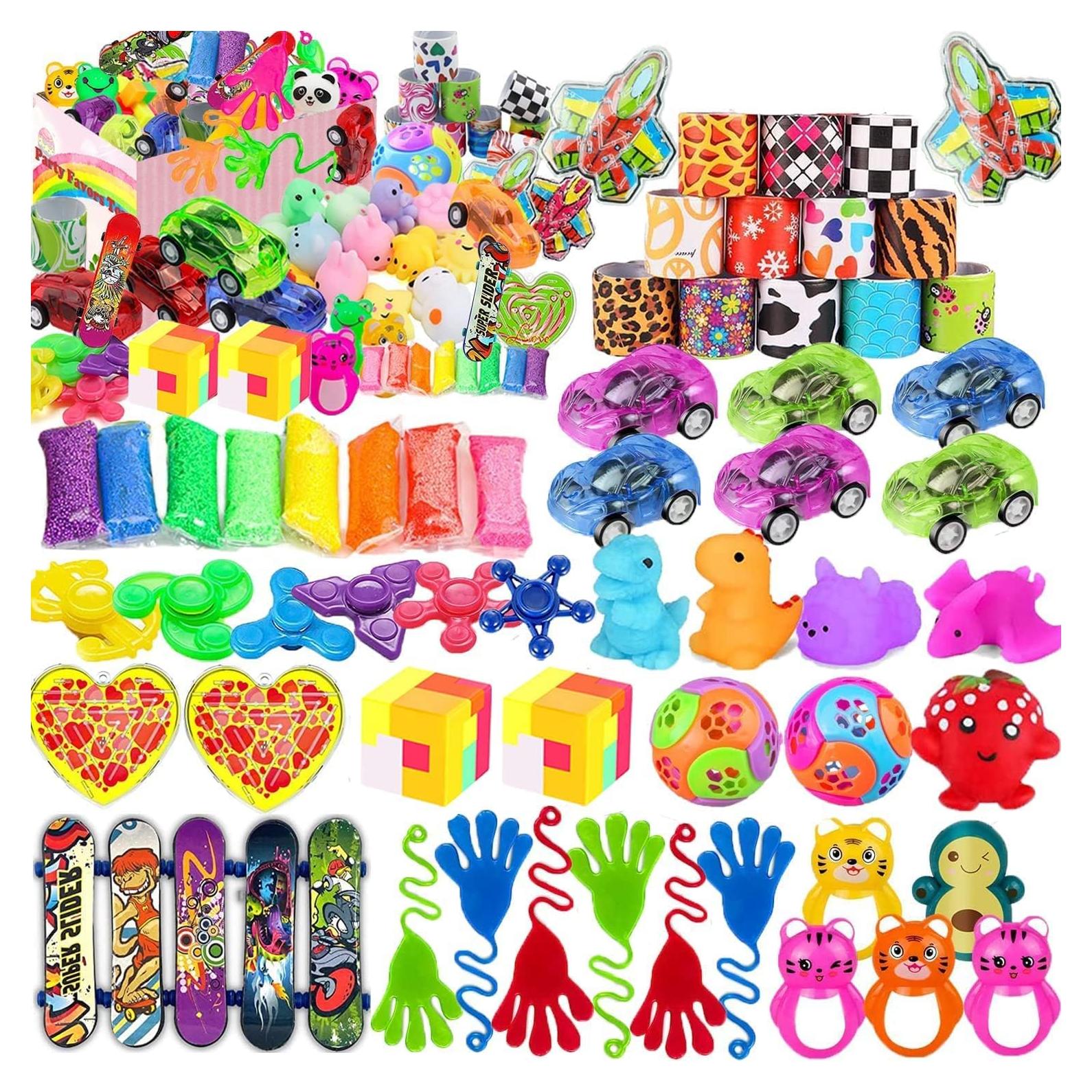 Juego de 124 Juguetes para Fiesta Niños 4-8 Años - Relleno Piñata