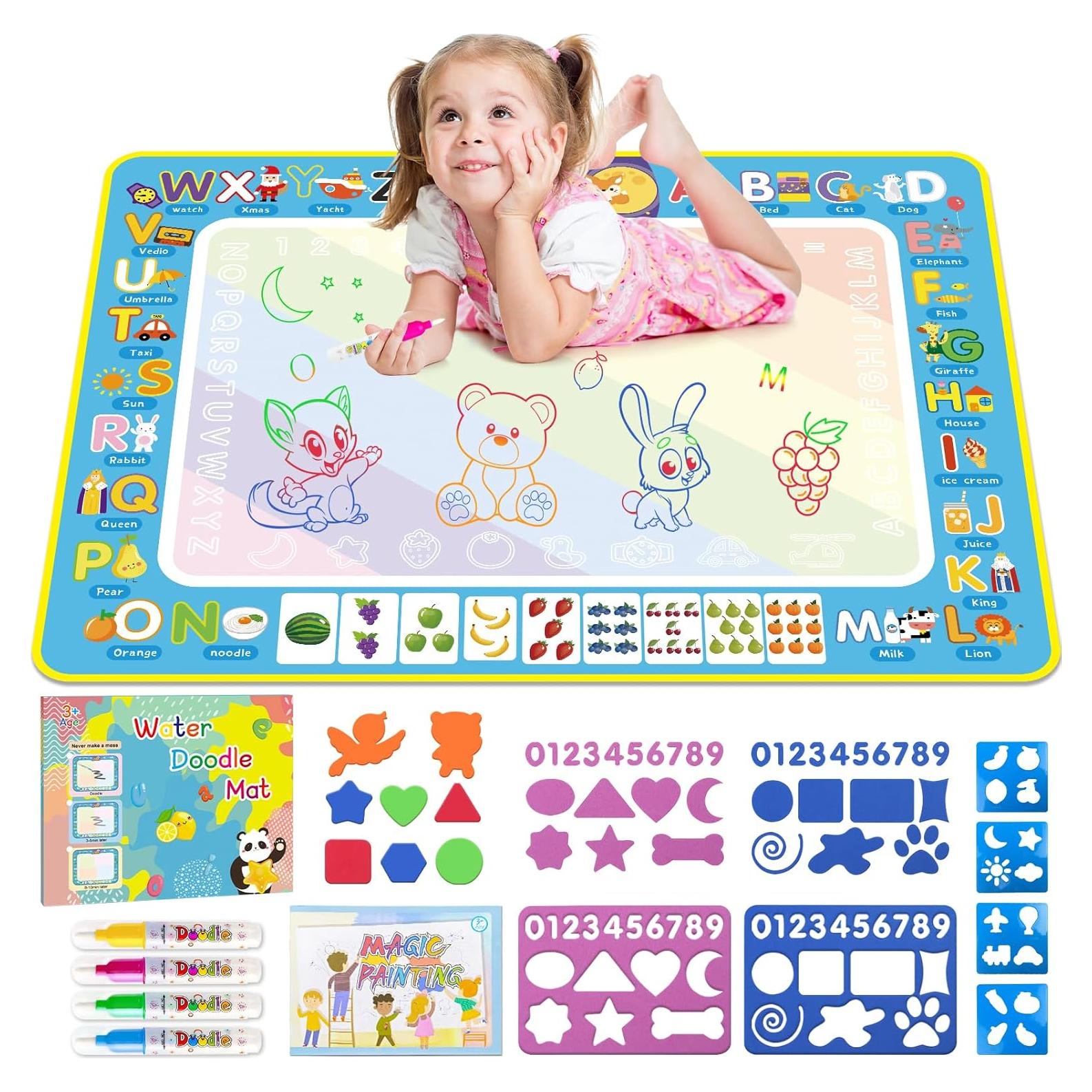 Alfombrilla de Dibujo de Agua BlissfulBlend 78.74x60.96cm