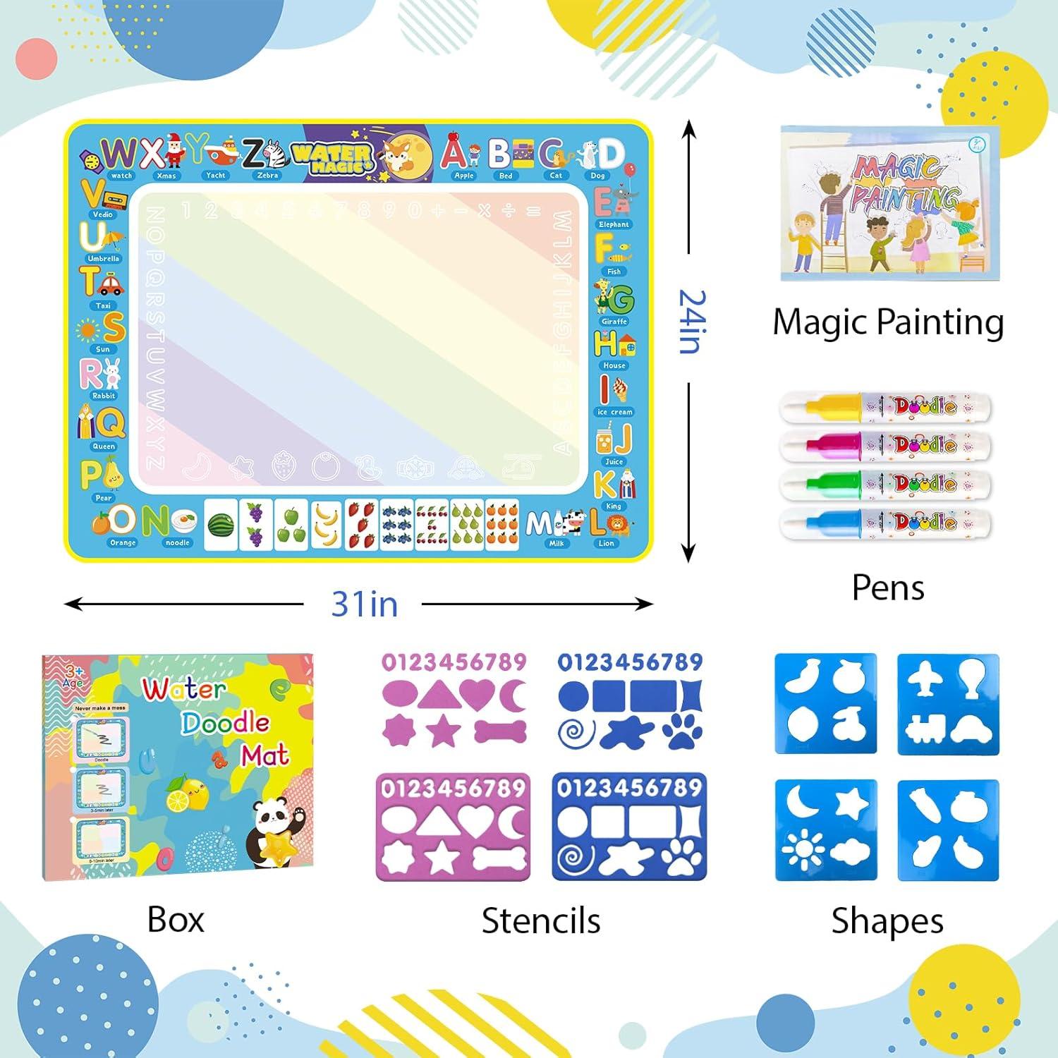 Alfombrilla de Dibujo de Agua BlissfulBlend 78.74x60.96cm