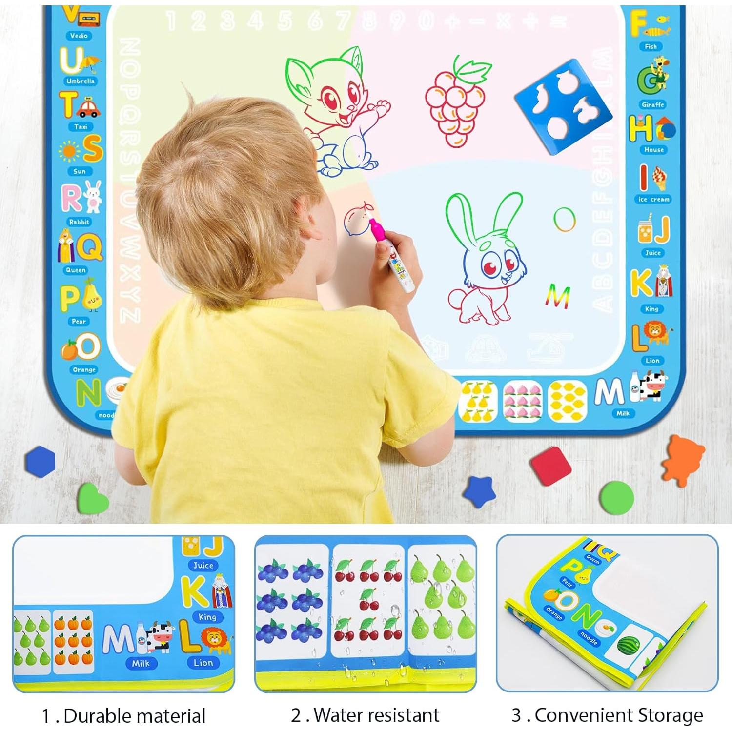 Alfombrilla de Dibujo de Agua BlissfulBlend 78.74x60.96cm