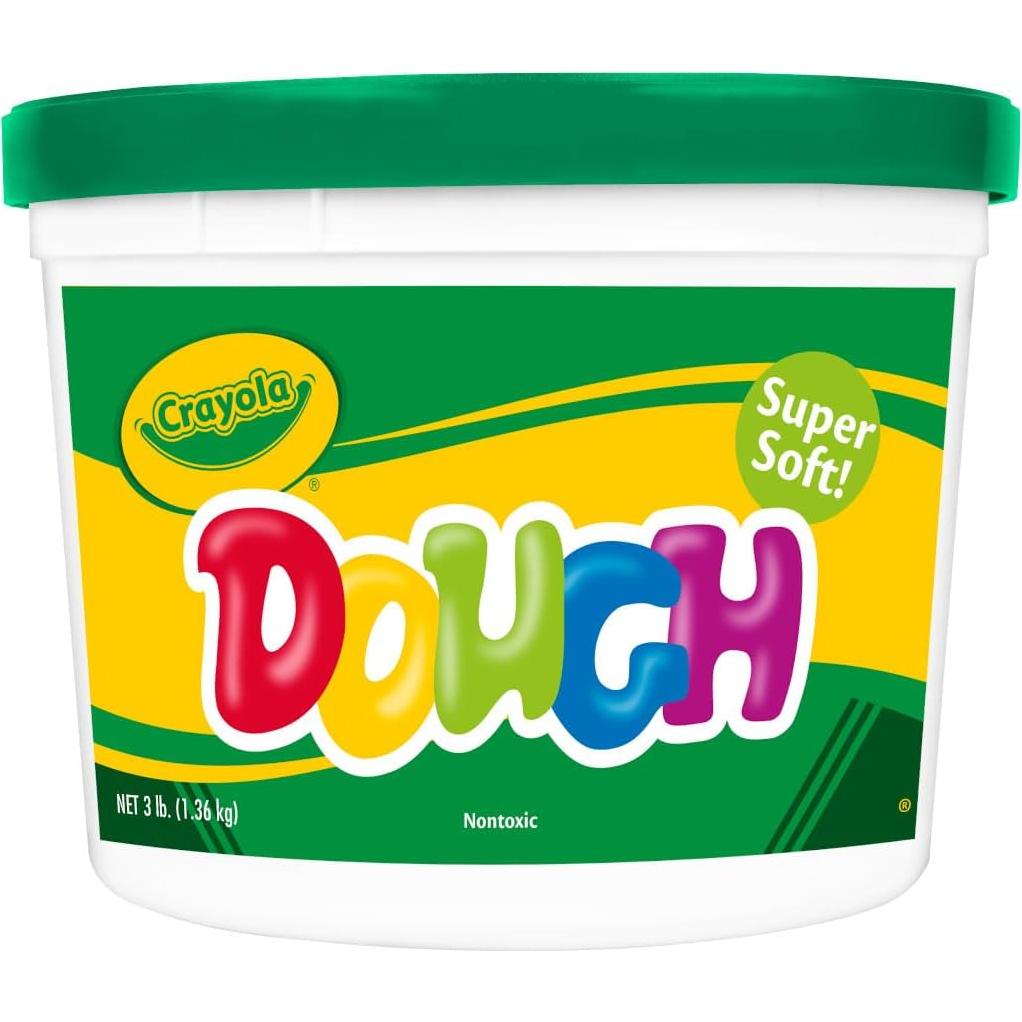 Masa para Modelar Crayola Verde 1.36kg Reutilizable para Niños