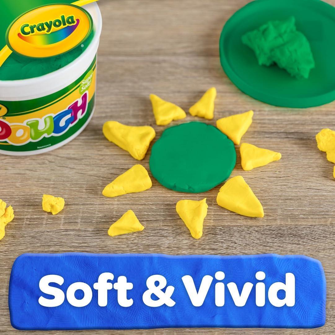 Masa para Modelar Crayola Verde 1.36kg Reutilizable para Niños
