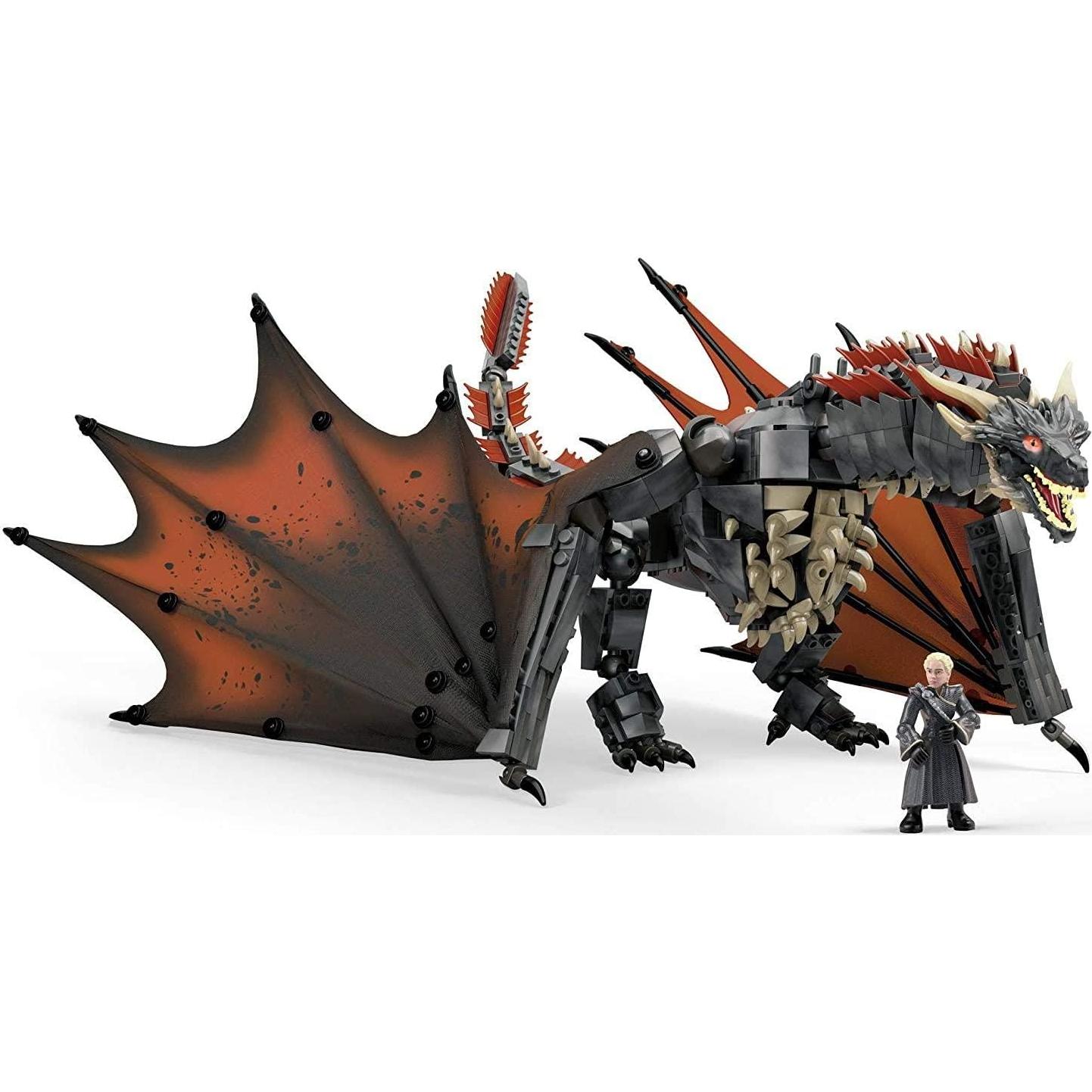 Mega Construx Daenerys y Drogon 50,8 cm Juguete