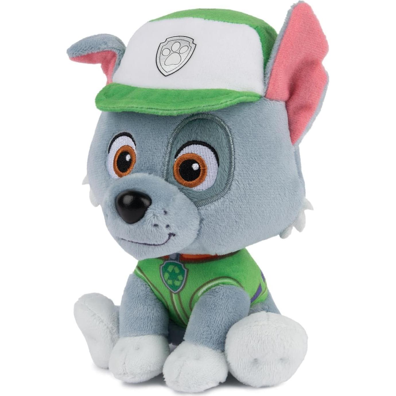 Peluche GND Patrulla Canina Paquete 2 Rocky y Rubble 15 cm