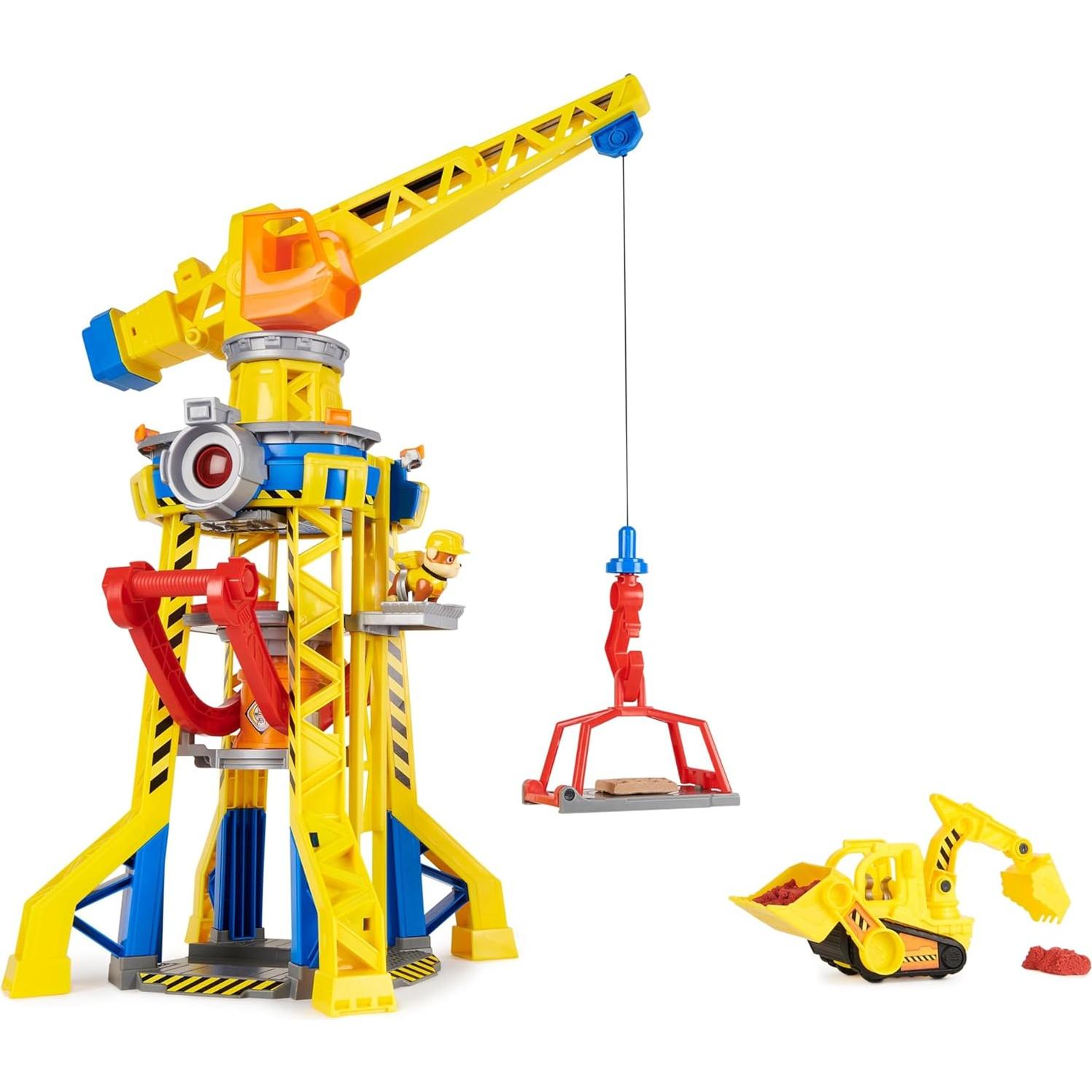 Grúa de Construcción Interactiva Ruben & Compagnie - Juguete Infantil 56.5 cm