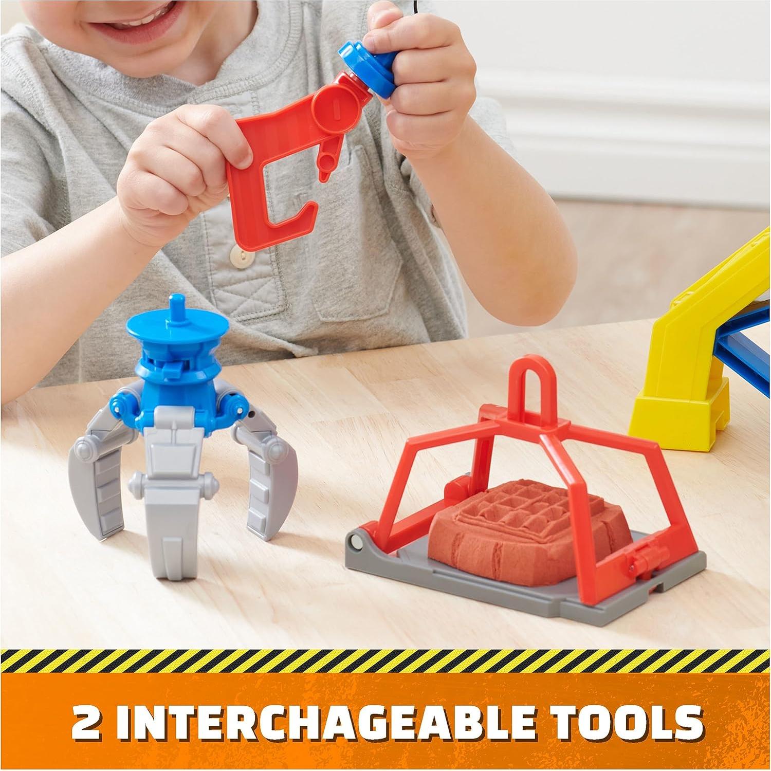 Grúa de Construcción Interactiva Ruben & Compagnie - Juguete Infantil 56.5 cm