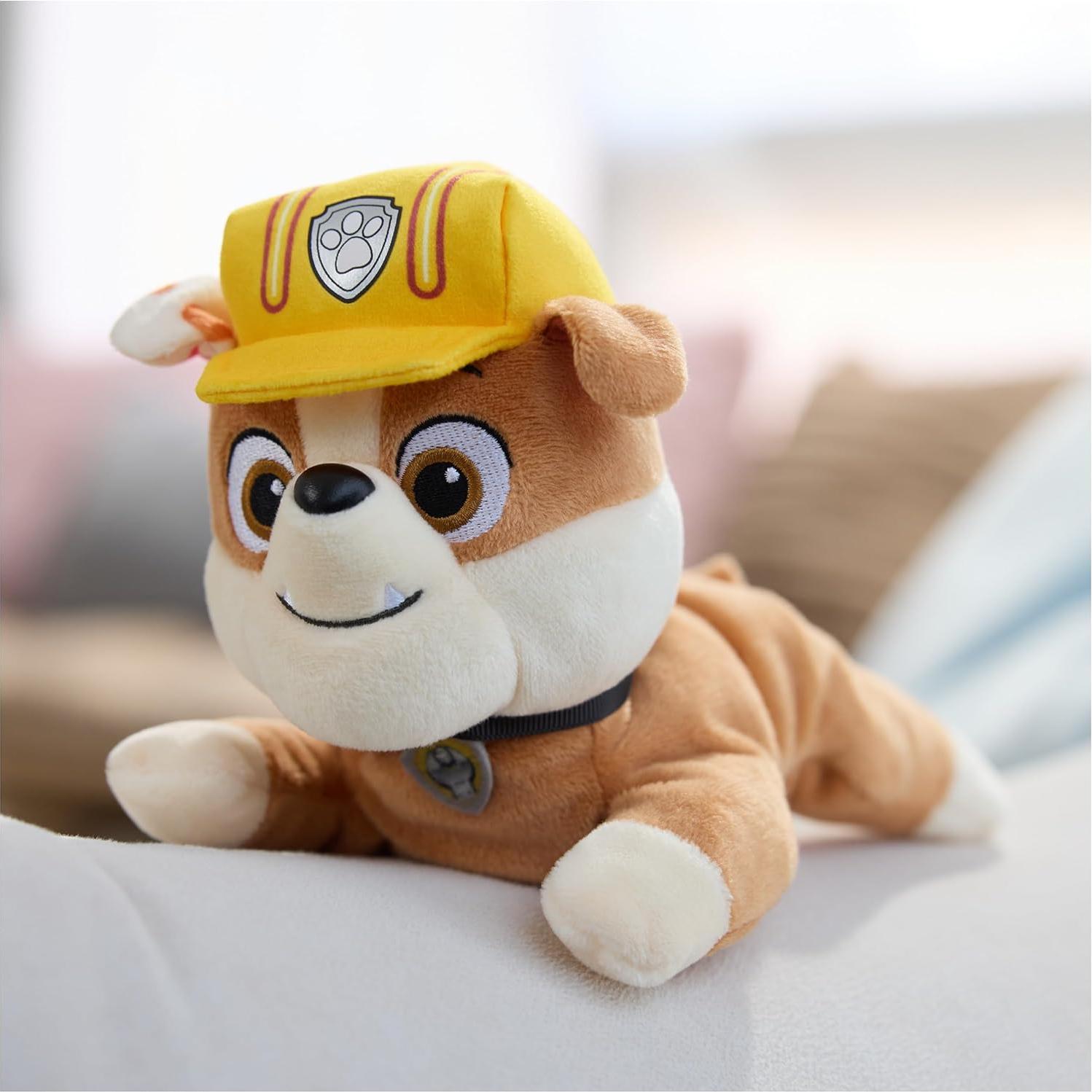 Peluche Rubble PAW Patrol GUND 20 cm Juguete Sensorial
