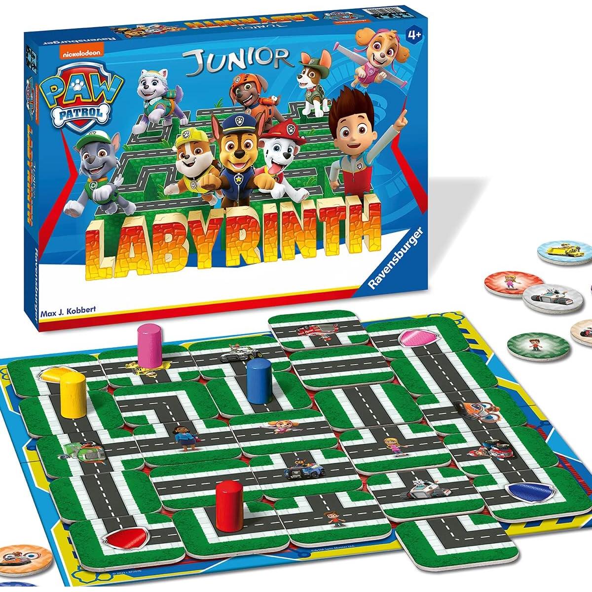 Juego de Laberinto Junior Ravensburger PAW Patrol 4+ Años