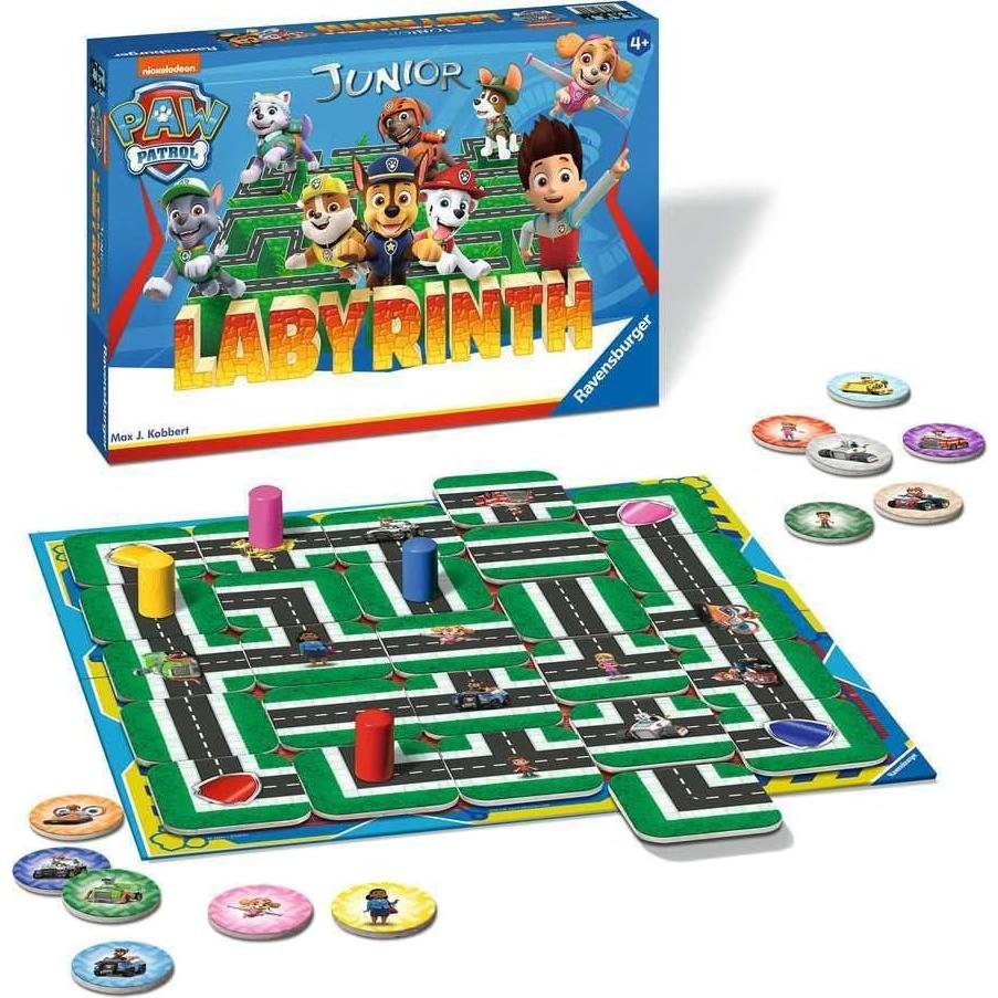 Juego de Laberinto Junior Ravensburger PAW Patrol 4+ Años