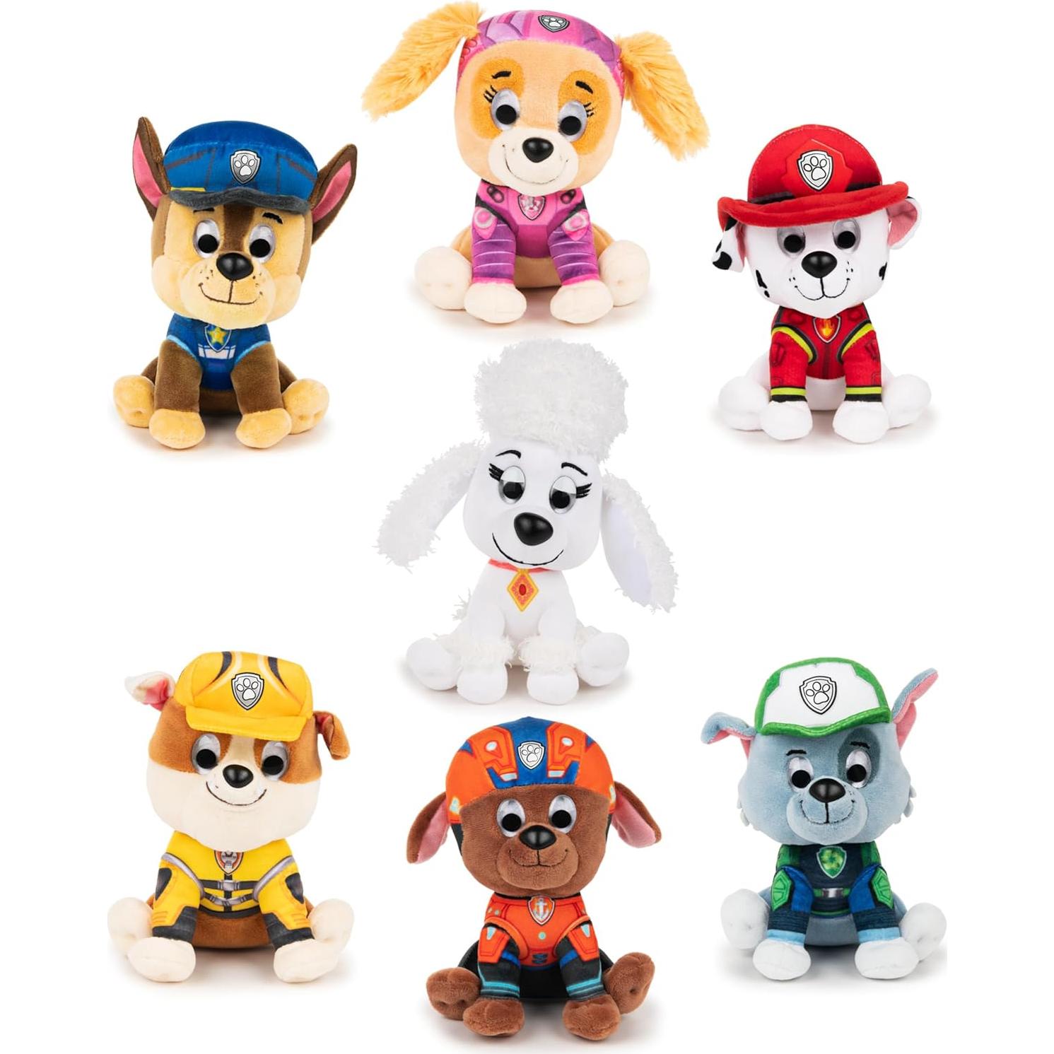 Peluche GUND PAW Patrol Delores 15 cm - Caniche Blanco