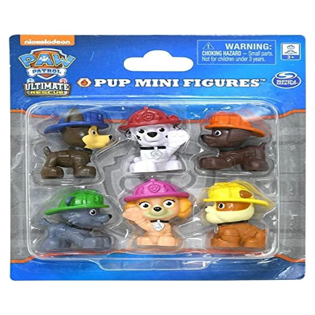 Set de Figuras Mini Paw Patrol - Spin Master - 6 Personajes