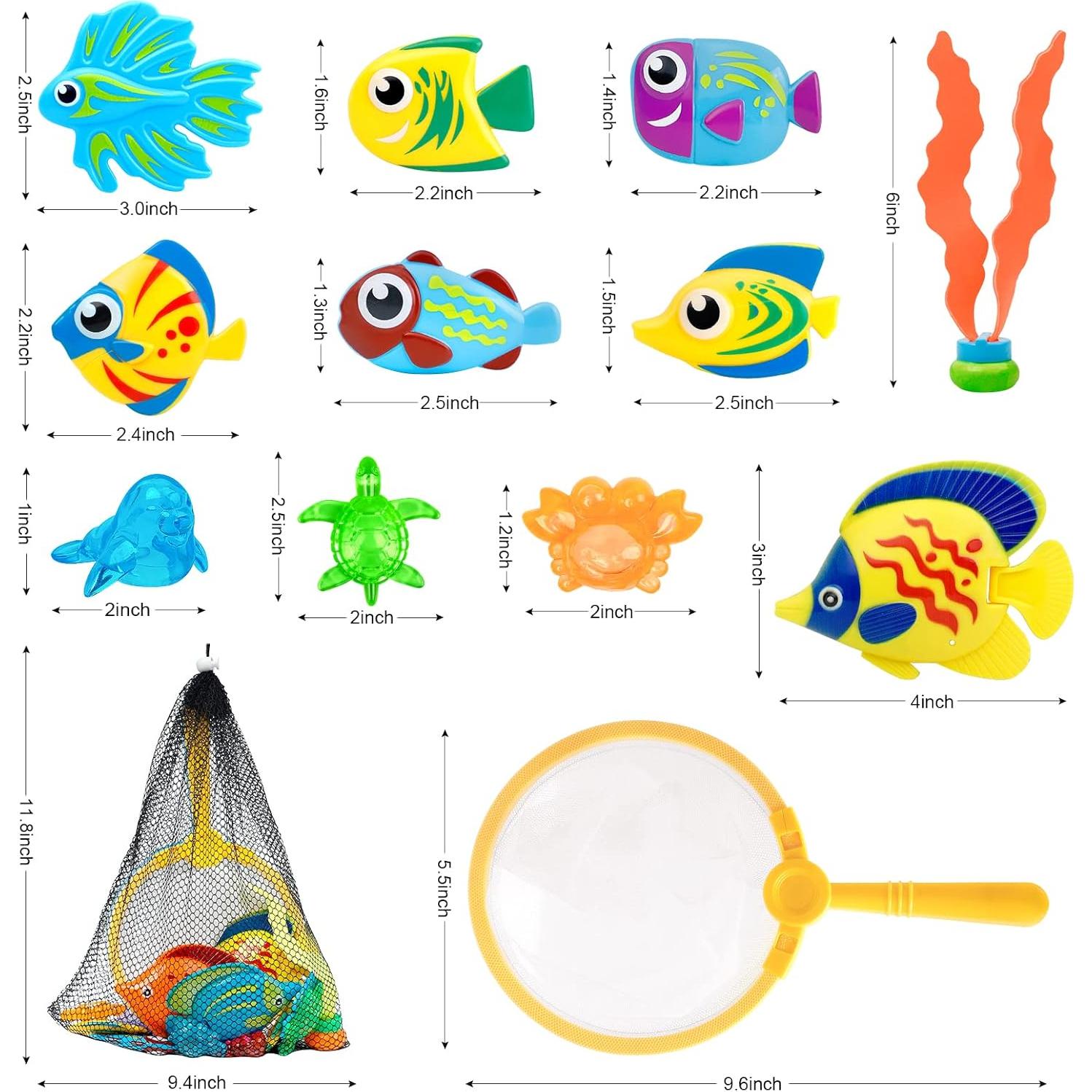 Juego de Pesca y Buceo para Niños 23 Piezas Korlon Tec