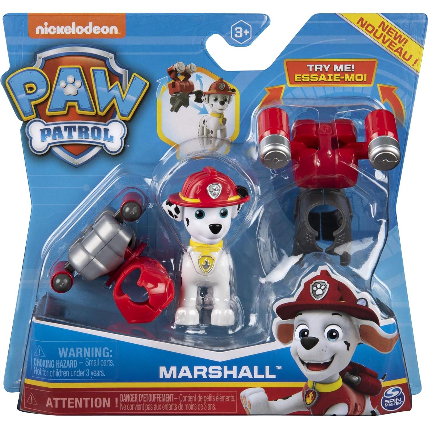 Figurita Paw Patrol Marshall Spin Master 5.4x18.4 cm