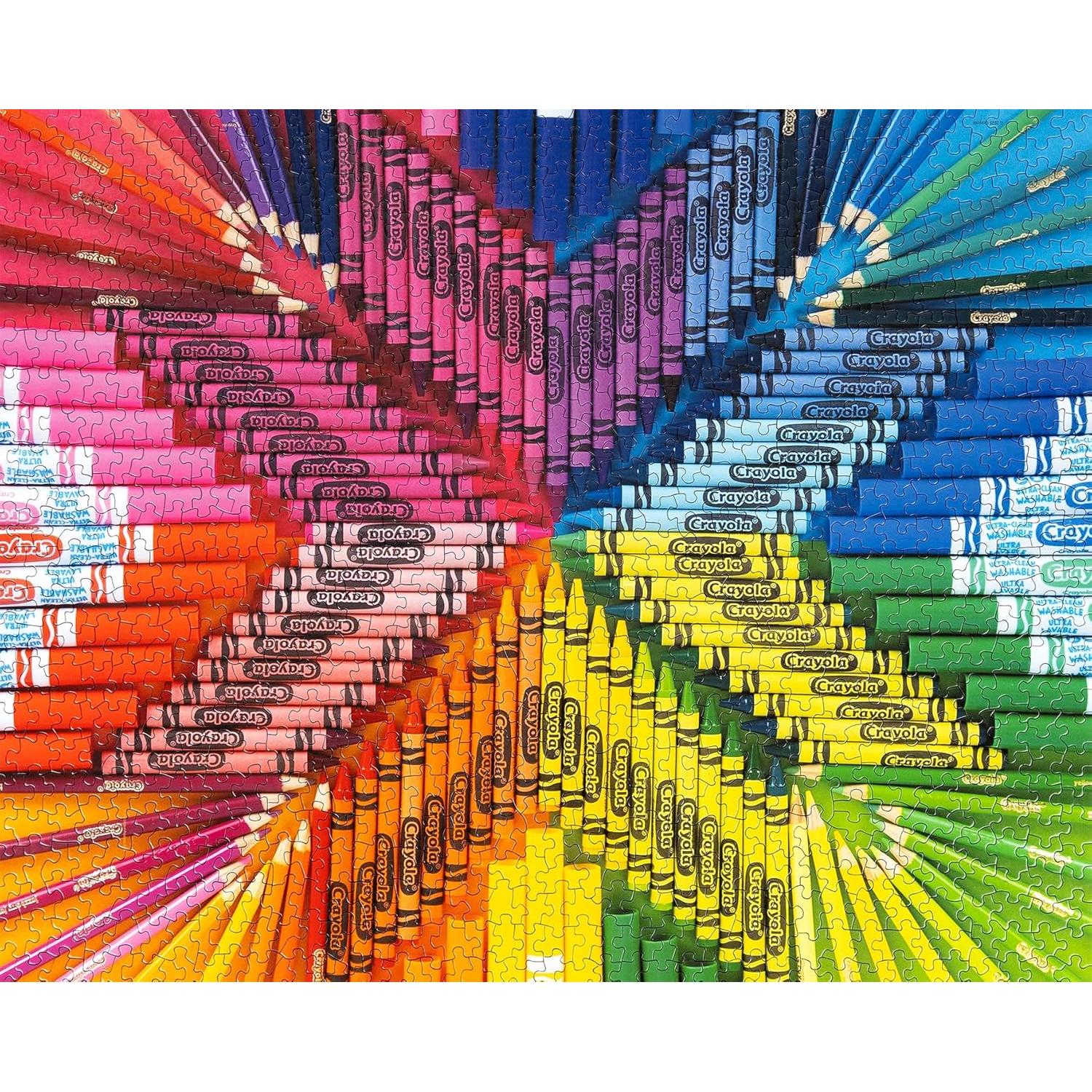 Rompecabezas de 1000 Piezas Springbok Crayola Arcoíris