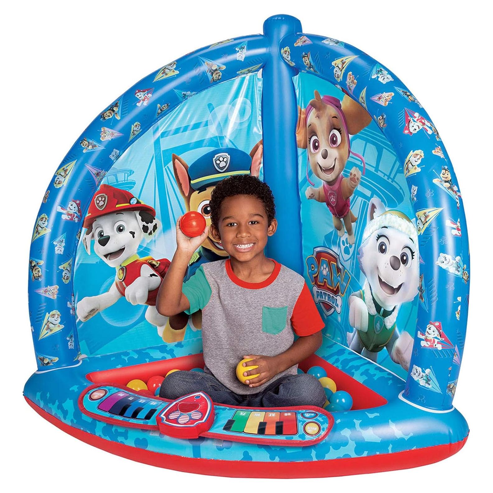 Paw Patrol Musical Rescate Playland con 20 Pelotas Suaves