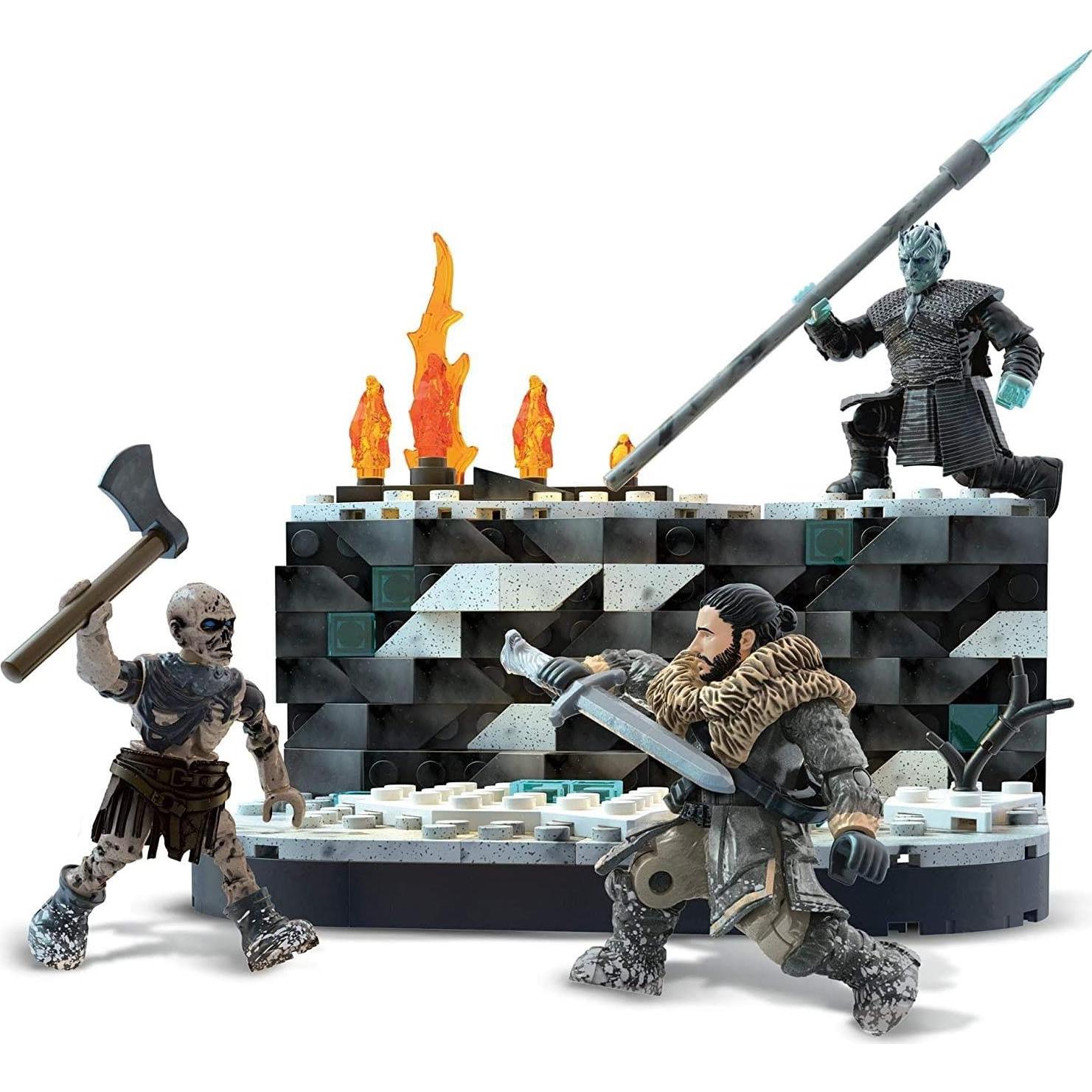 Juego de Tronos Mega Construx Jon Snow y Rey de la Noche