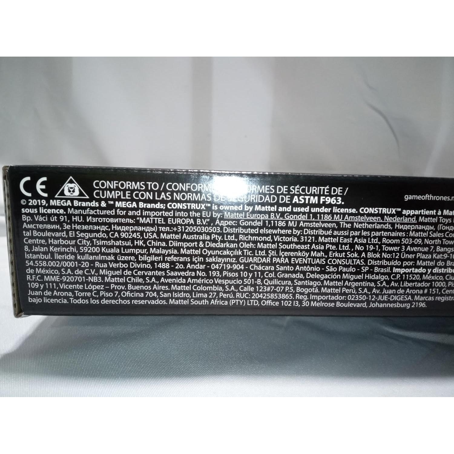 Juego de Tronos Mega Construx Jon Snow y Rey de la Noche