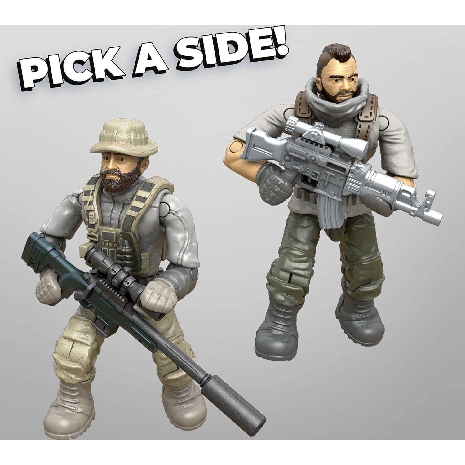 Mega Construx Call of Duty Batalla Real 4 Figuras