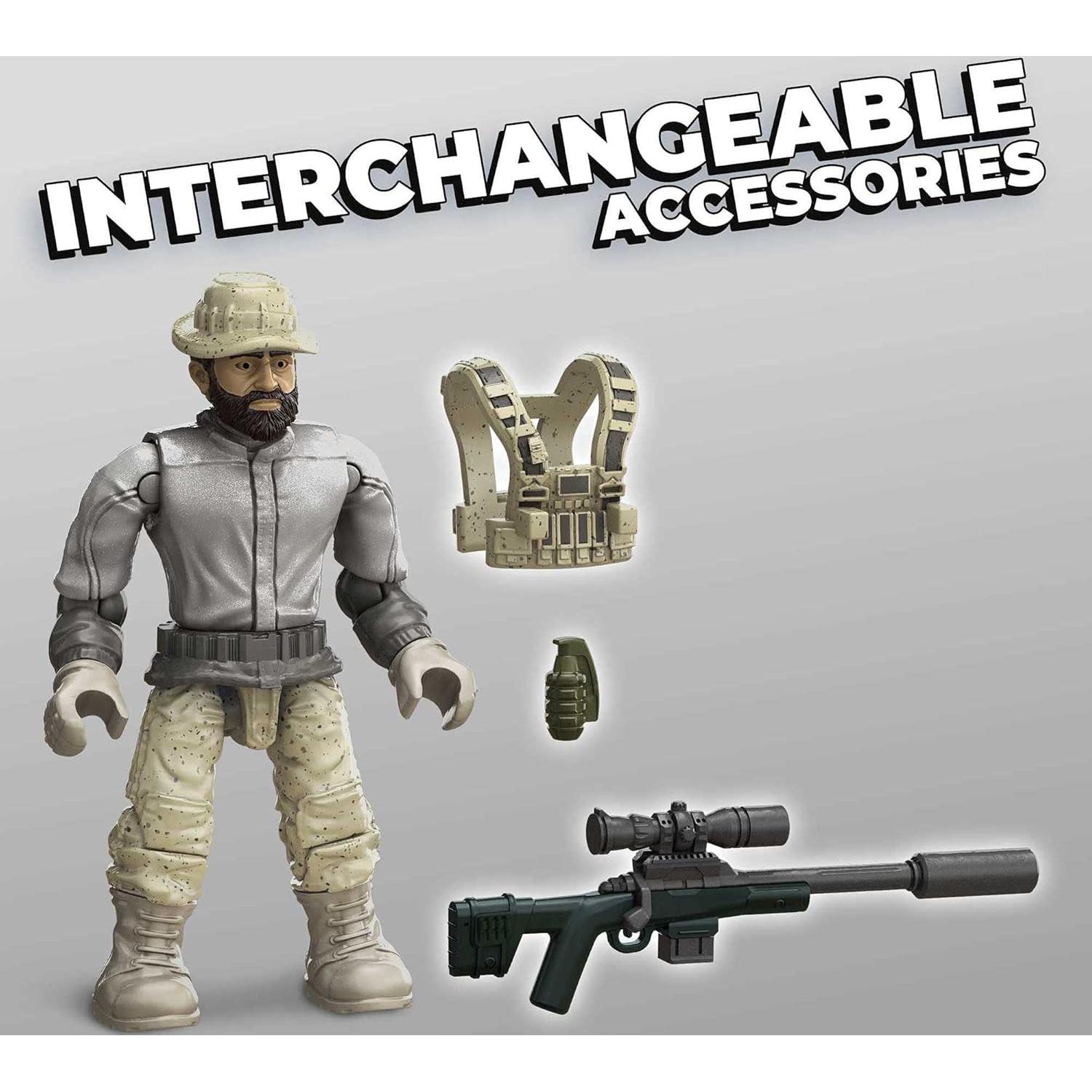 Mega Construx Call of Duty Batalla Real 4 Figuras