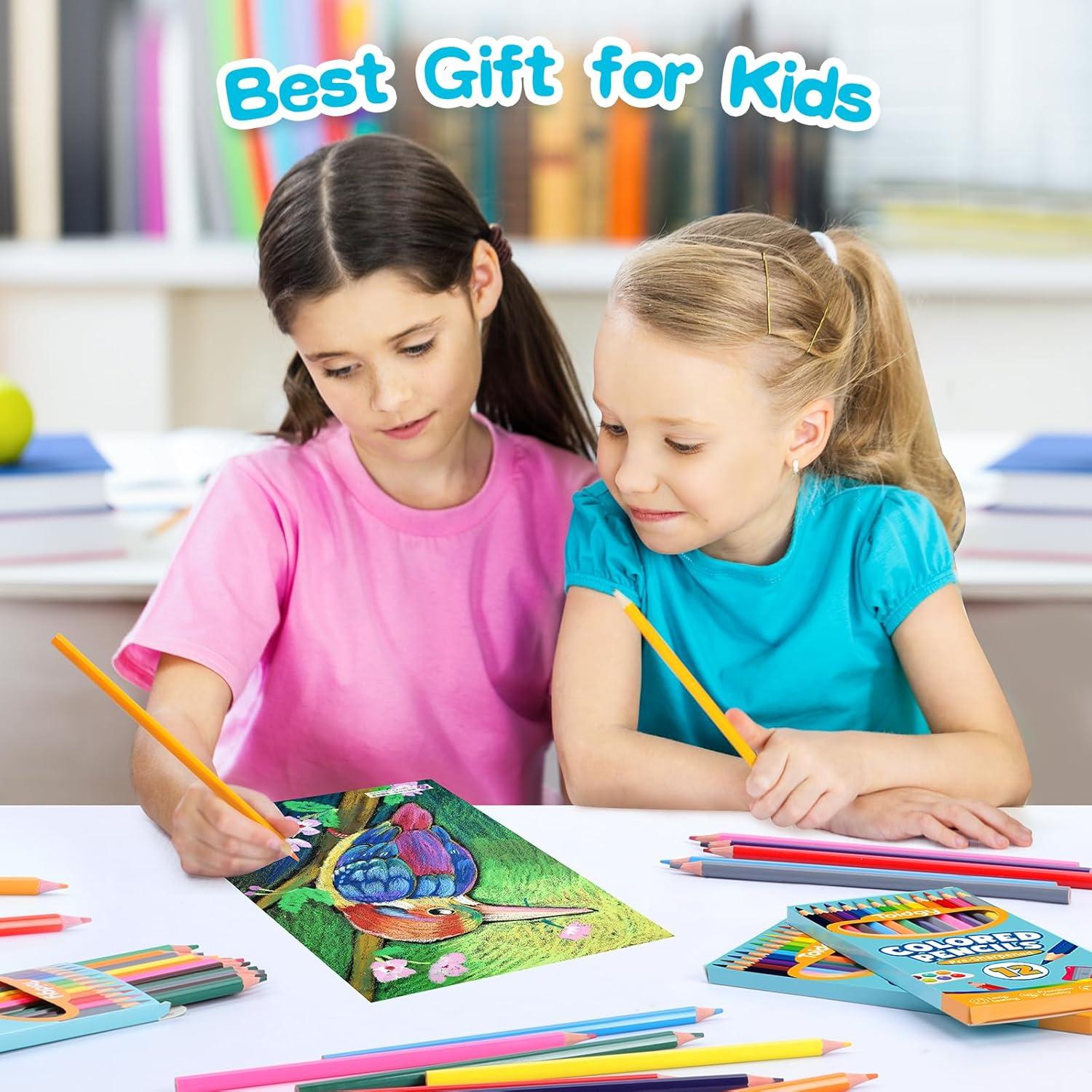 Lápices de Colores Toidgy 72 Paquetes 864 Piezas Multicolor