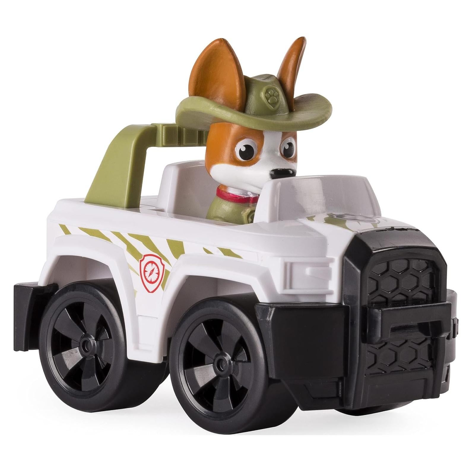 Cachorro Tracker Paw Patrol con Vehículo - Rescatista Spin Master