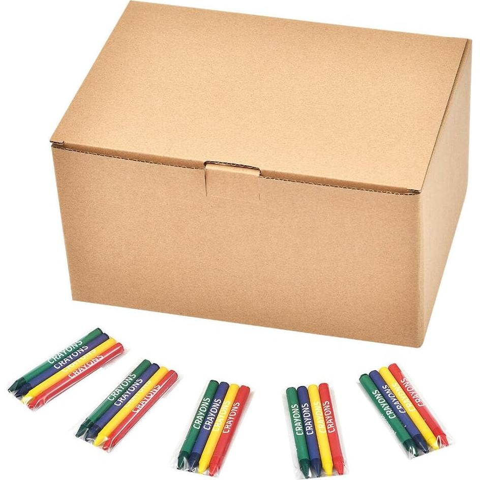 Crayones a granel Madisi 1000 unidades 4 colores para aula