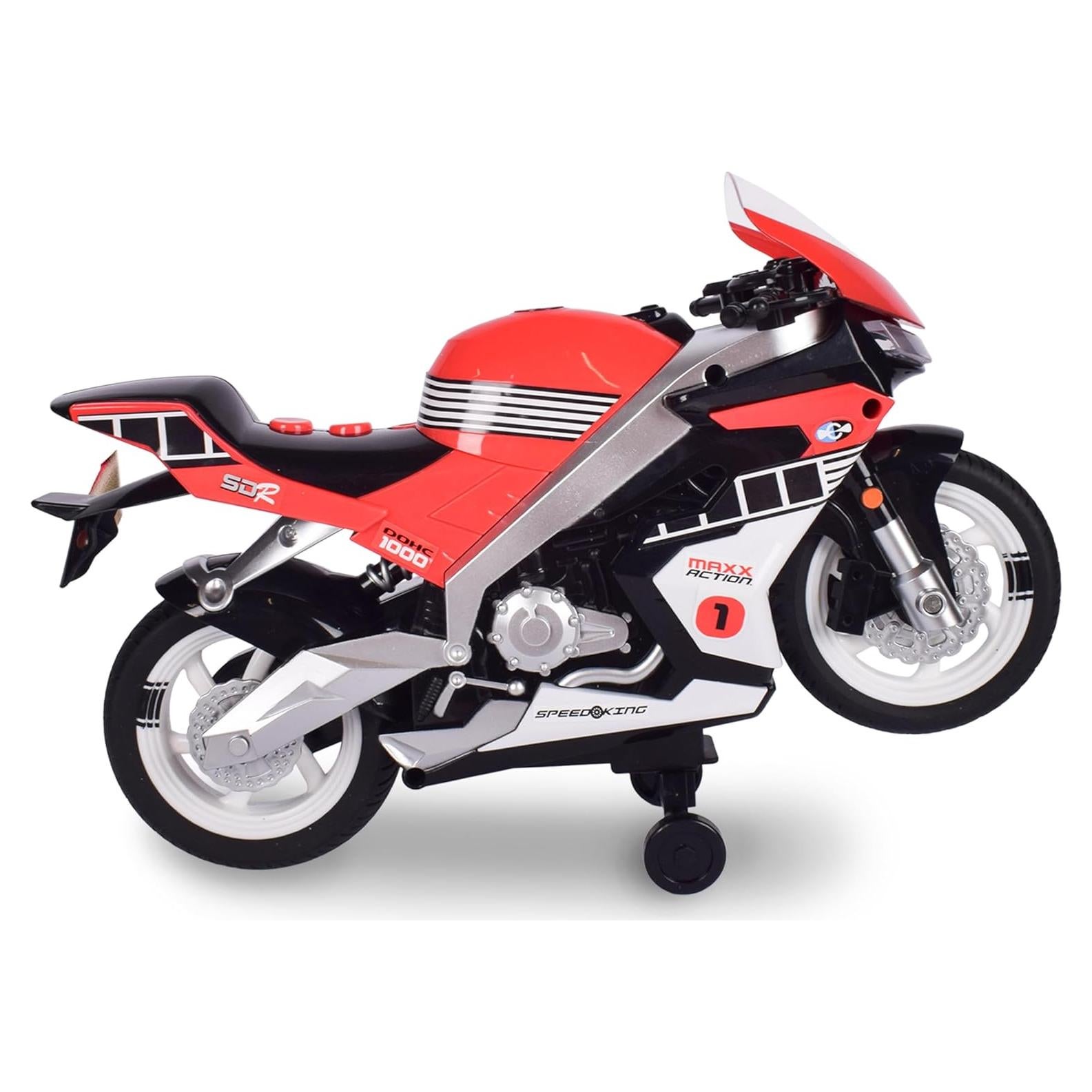 Motocicleta de Juguete Motorizada Maxx Action Roja 0.5kg