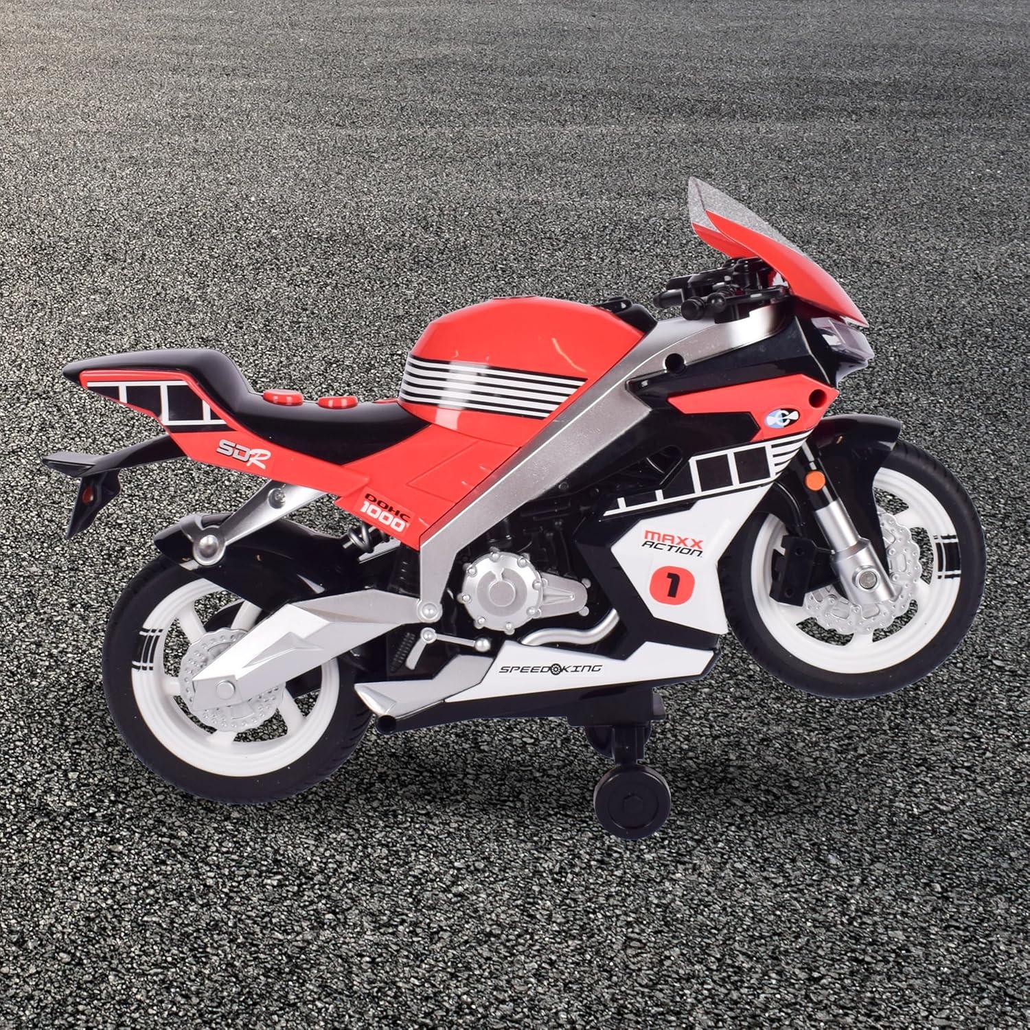 Motocicleta de Juguete Motorizada Maxx Action Roja 0.5kg