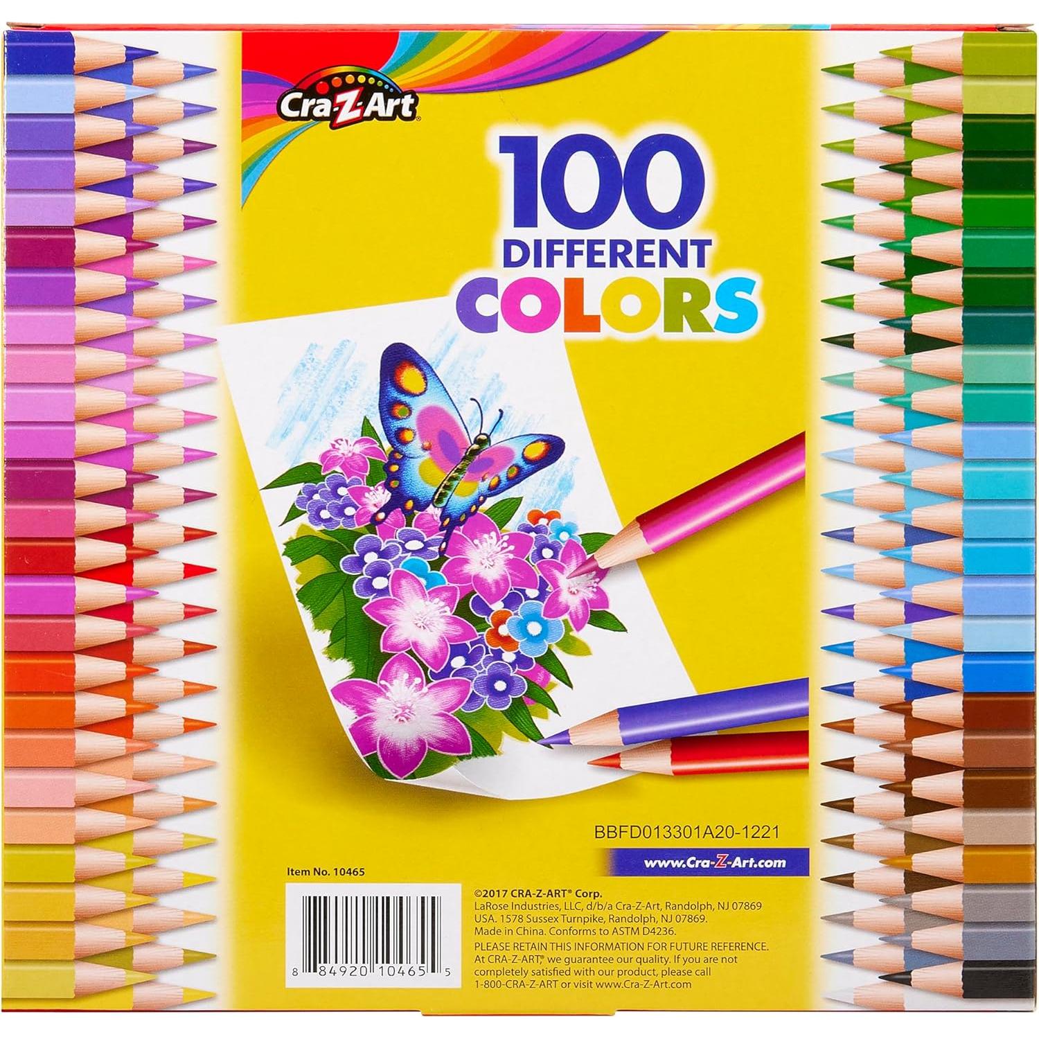 Lápices de Colores Cra-Z-Art 100 Unidades Multicolor