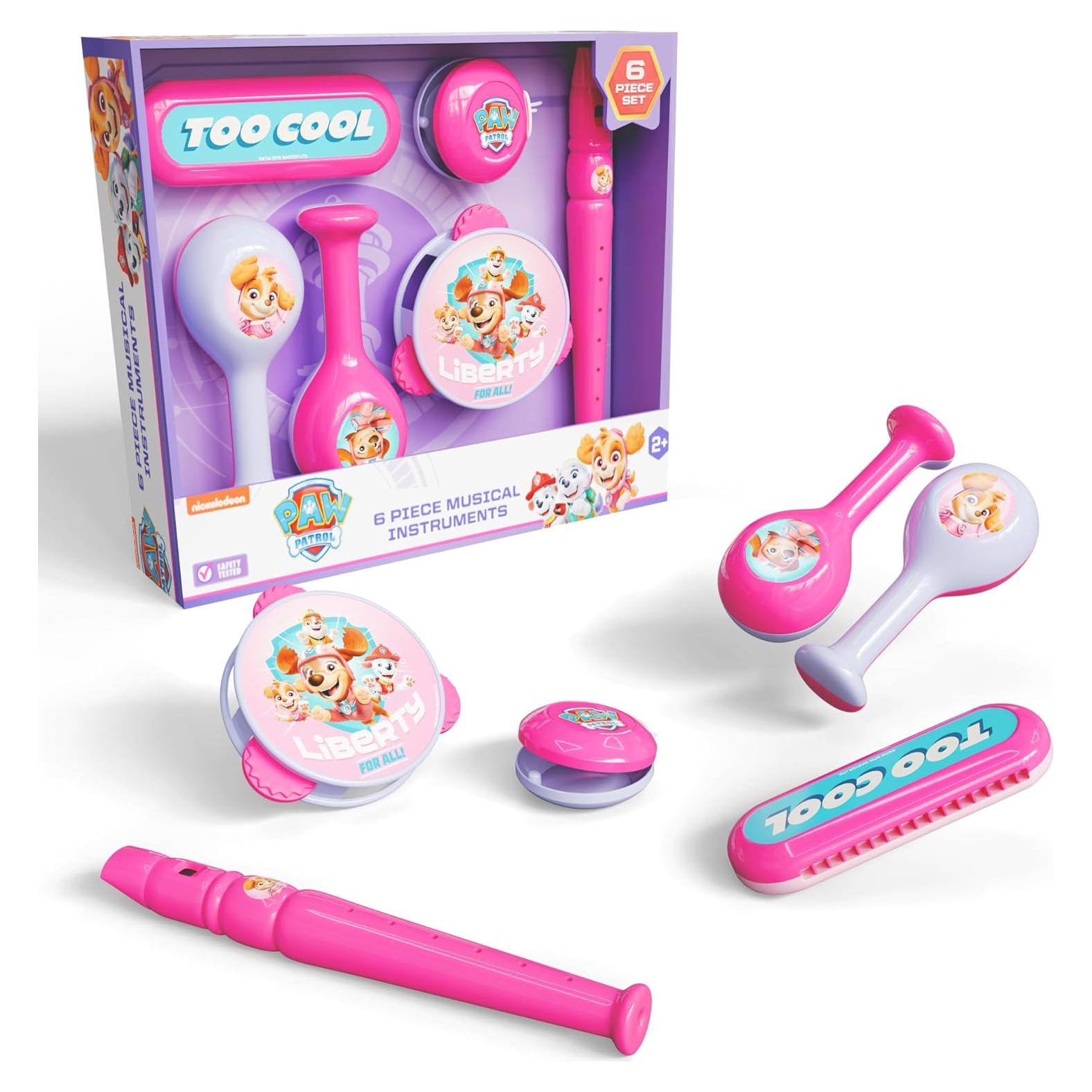 Conjunto Musical Lollipop - Flauta, Maracas, Armónica y Pandereta para Niños 24 meses+