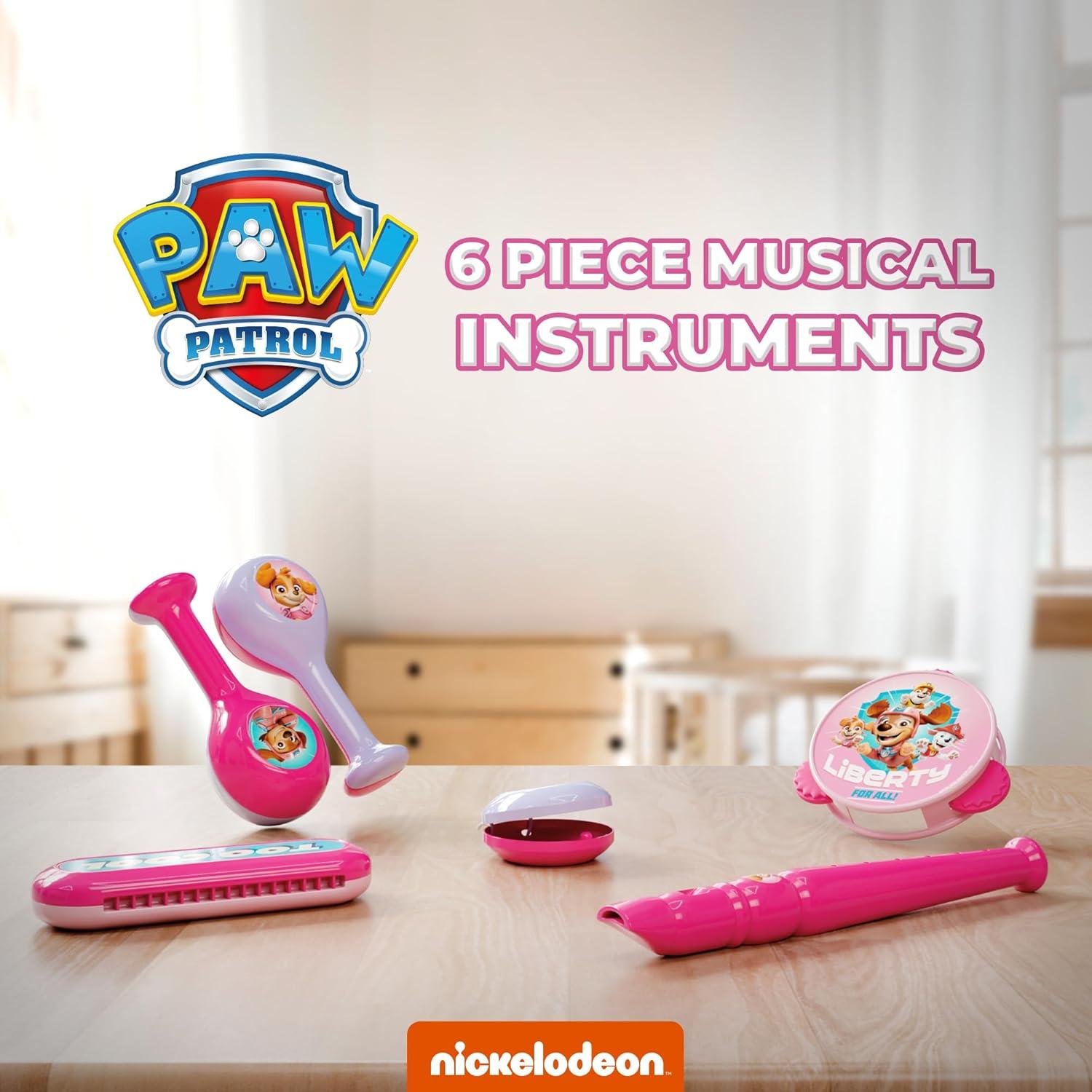 Conjunto Musical Lollipop - Flauta, Maracas, Armónica y Pandereta para Niños 24 meses+
