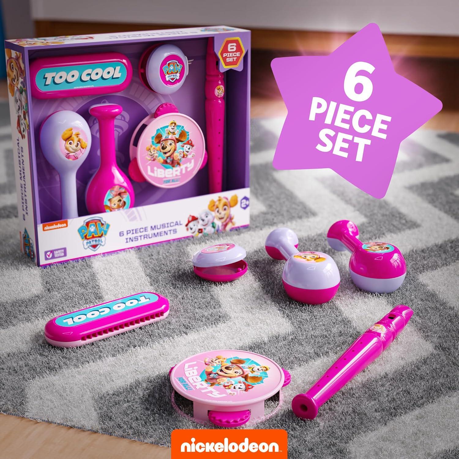 Conjunto Musical Lollipop - Flauta, Maracas, Armónica y Pandereta para Niños 24 meses+