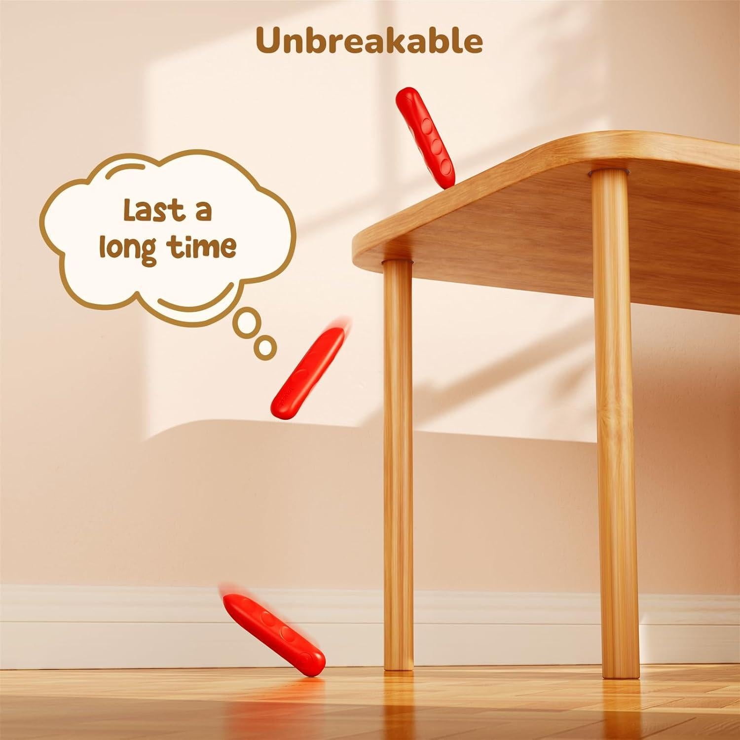 Crayones Jumbo JoyCat 8 Colores No Tóxicos para Niños