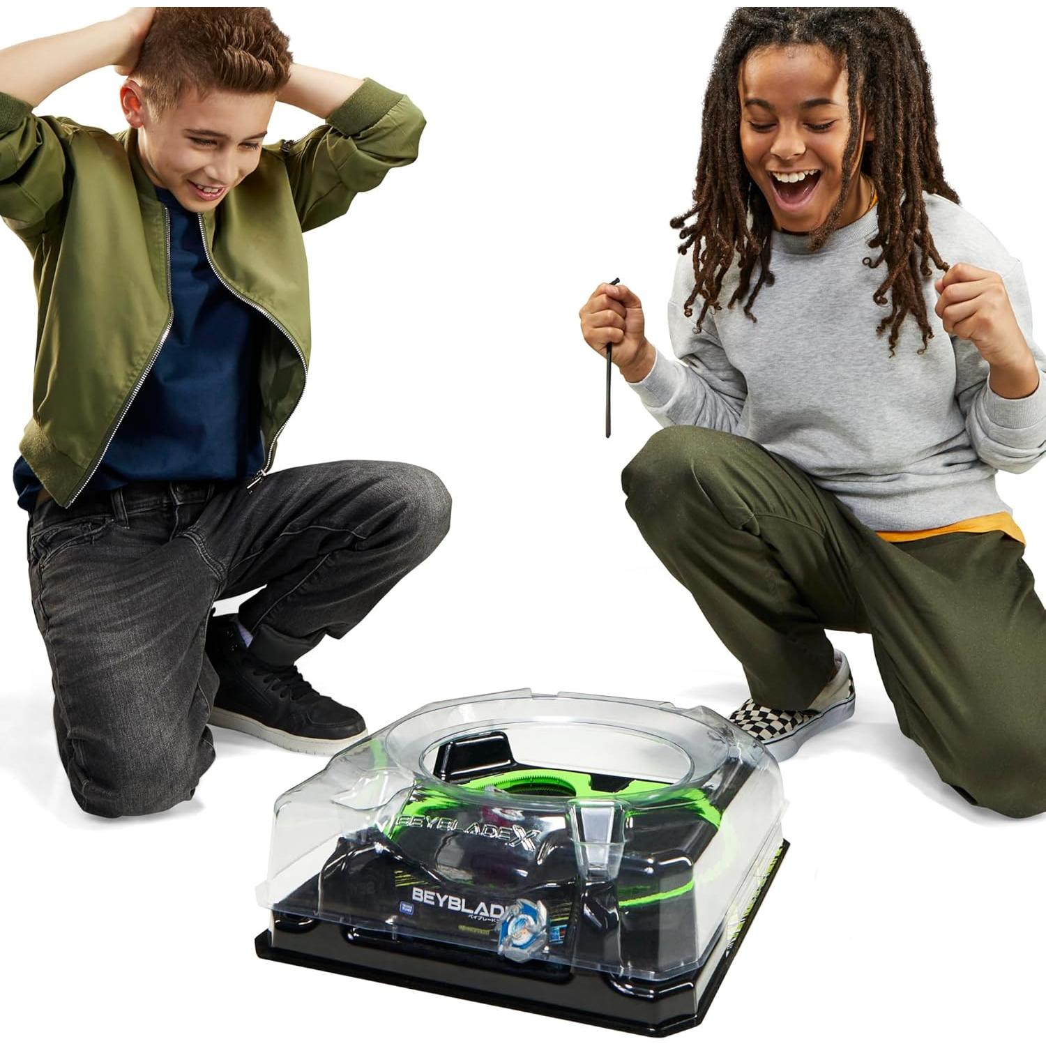 Conjunto de Batalla Beyblade X Hasbro con Beystadium y 2 Peonzas