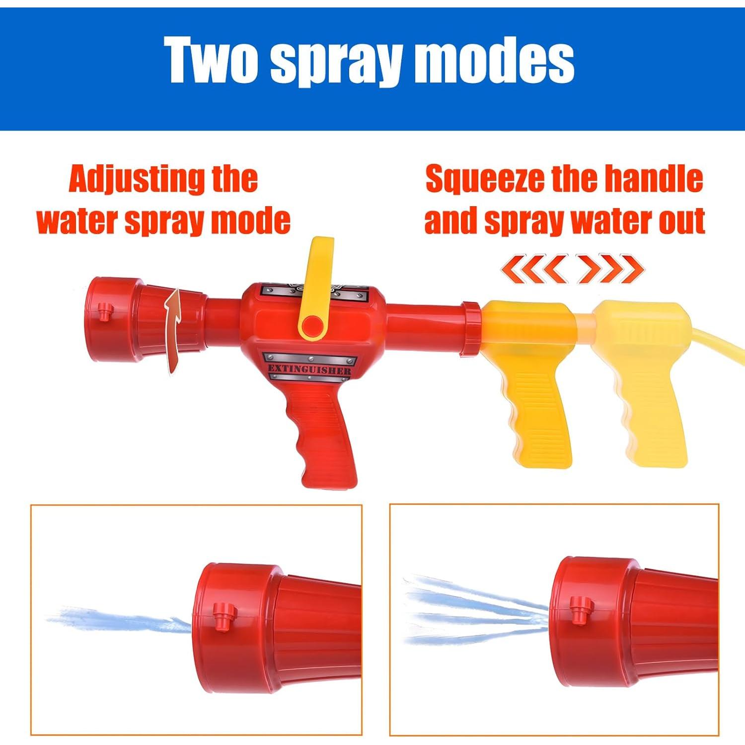 Blaster de Agua Mochila Bombero DLHONORV 2.5L para Niños