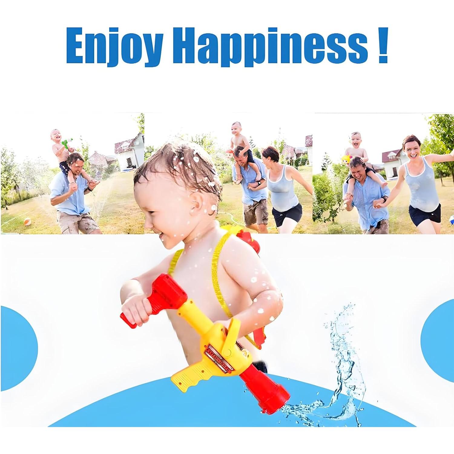 Blaster de Agua Mochila Bombero DLHONORV 2.5L para Niños