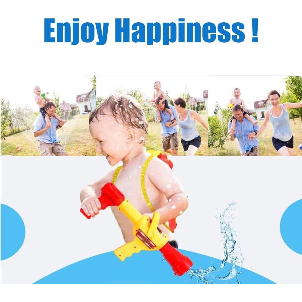 Blaster de Agua Mochila Bombero DLHONORV 2.5L para Niños