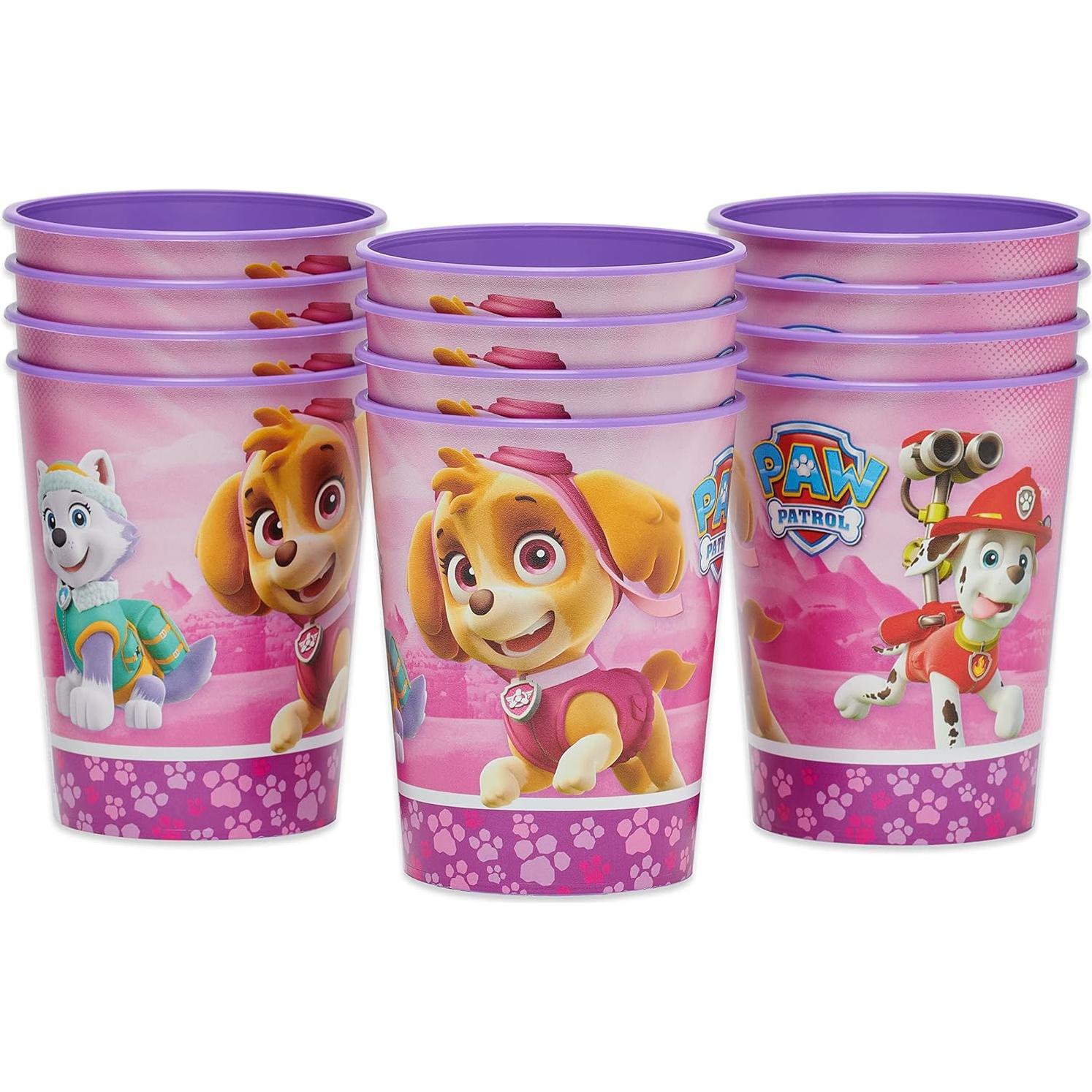 Vasos de Fiesta Paw Patrol American Greetings 16 oz. (Paquete de 12)