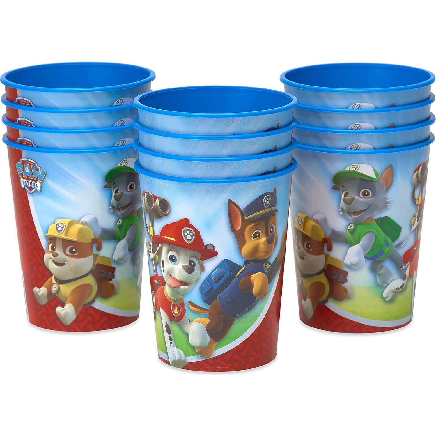 Vasos de Fiesta Paw Patrol American Greetings 16 oz. (Paquete de 12)