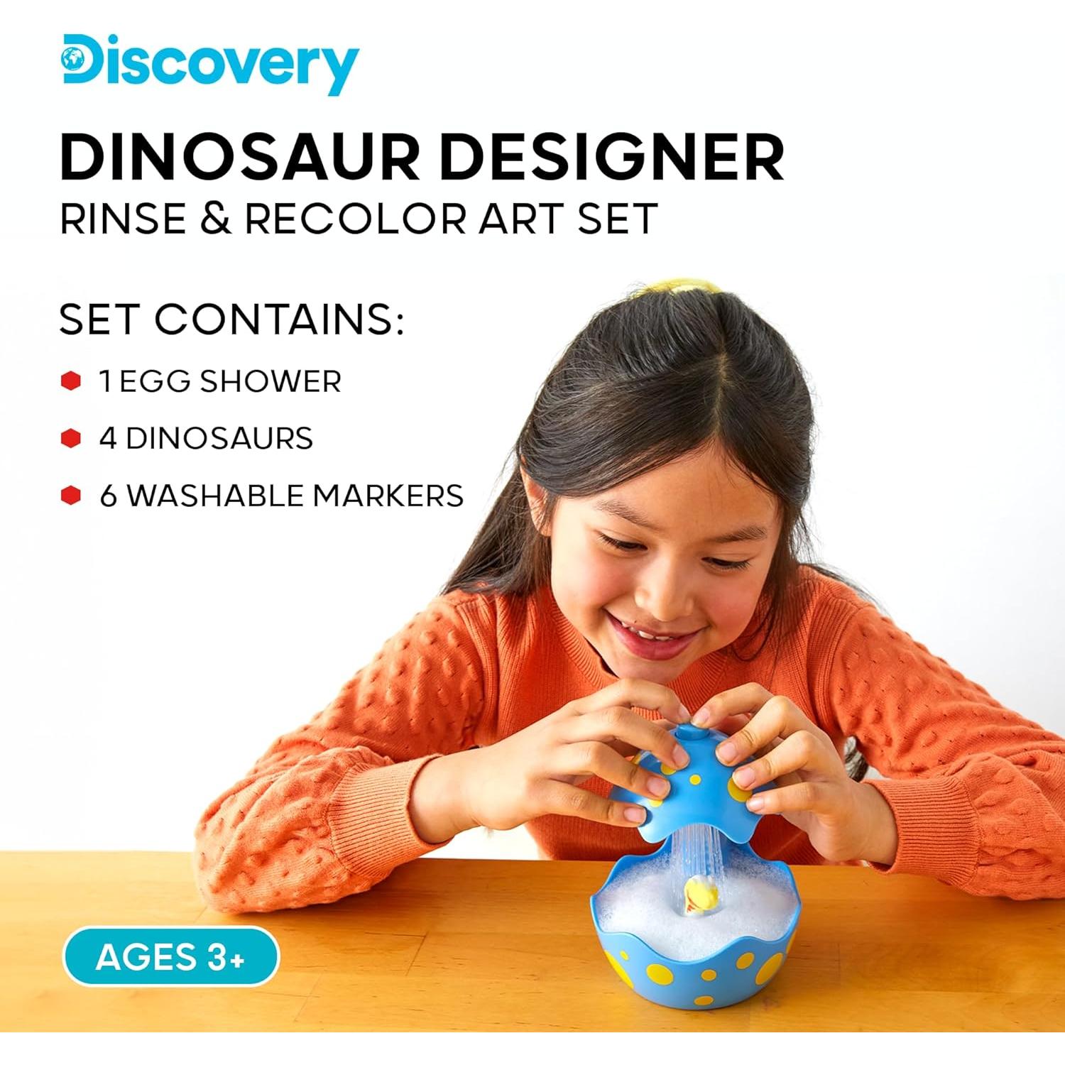 Kit de Pintura de Dinosaurios Discovery Kids - 11 Piezas